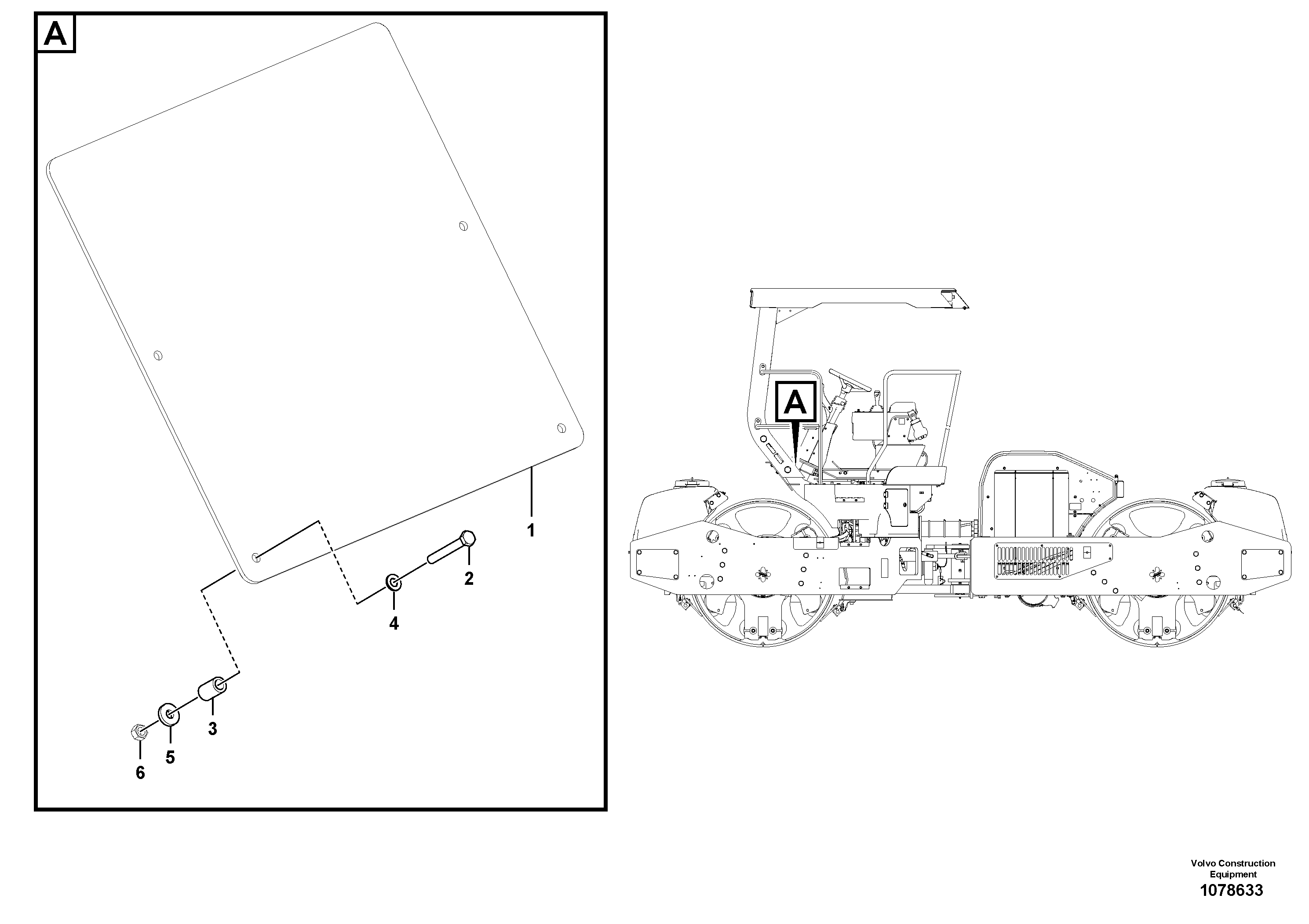 Hexagon Nut RM96735543 VOLVO
