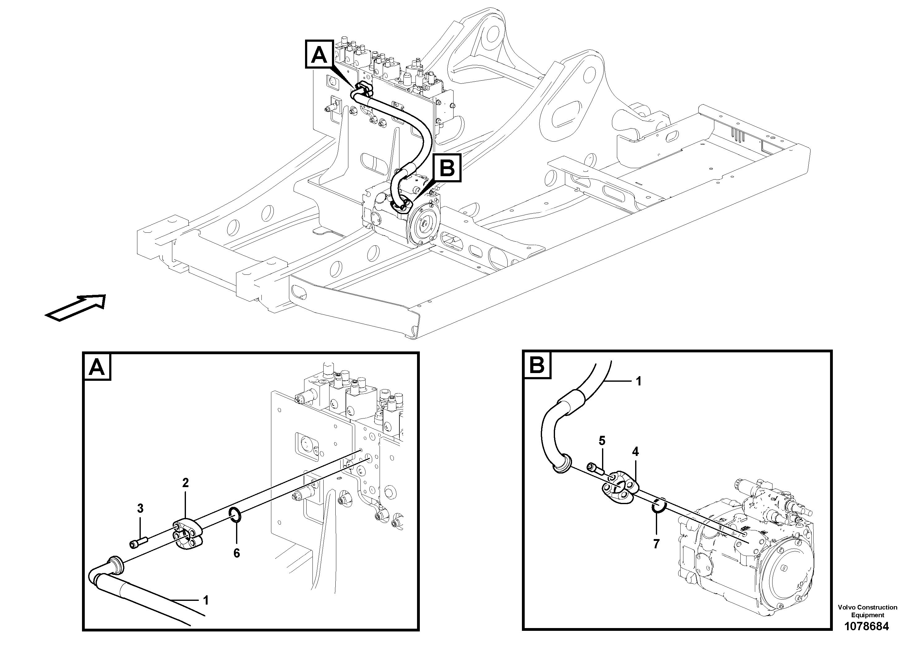 Timing gear casing VOE14693236 VOLVO