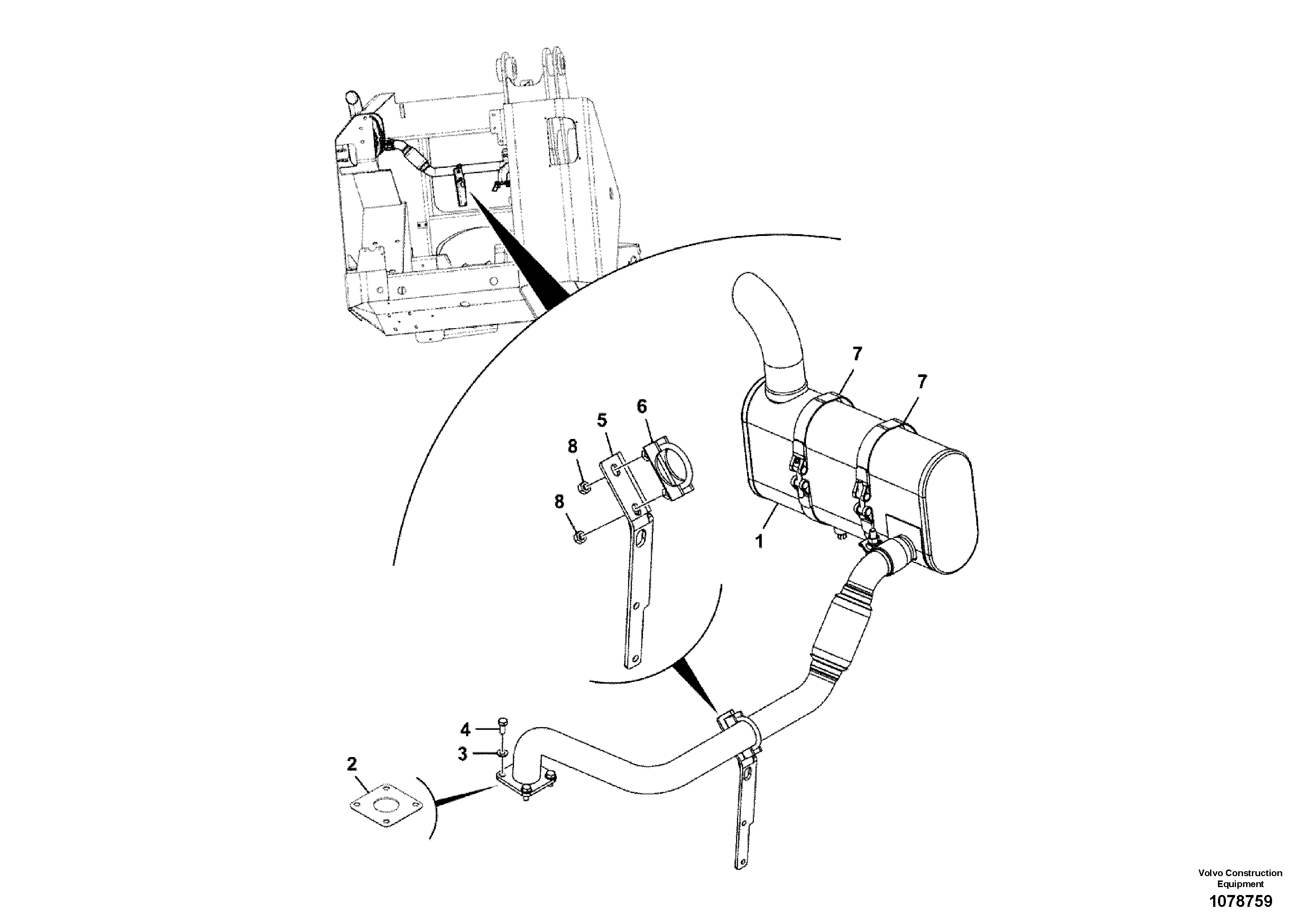 Backrest Cont VOE17229398 VOLVO