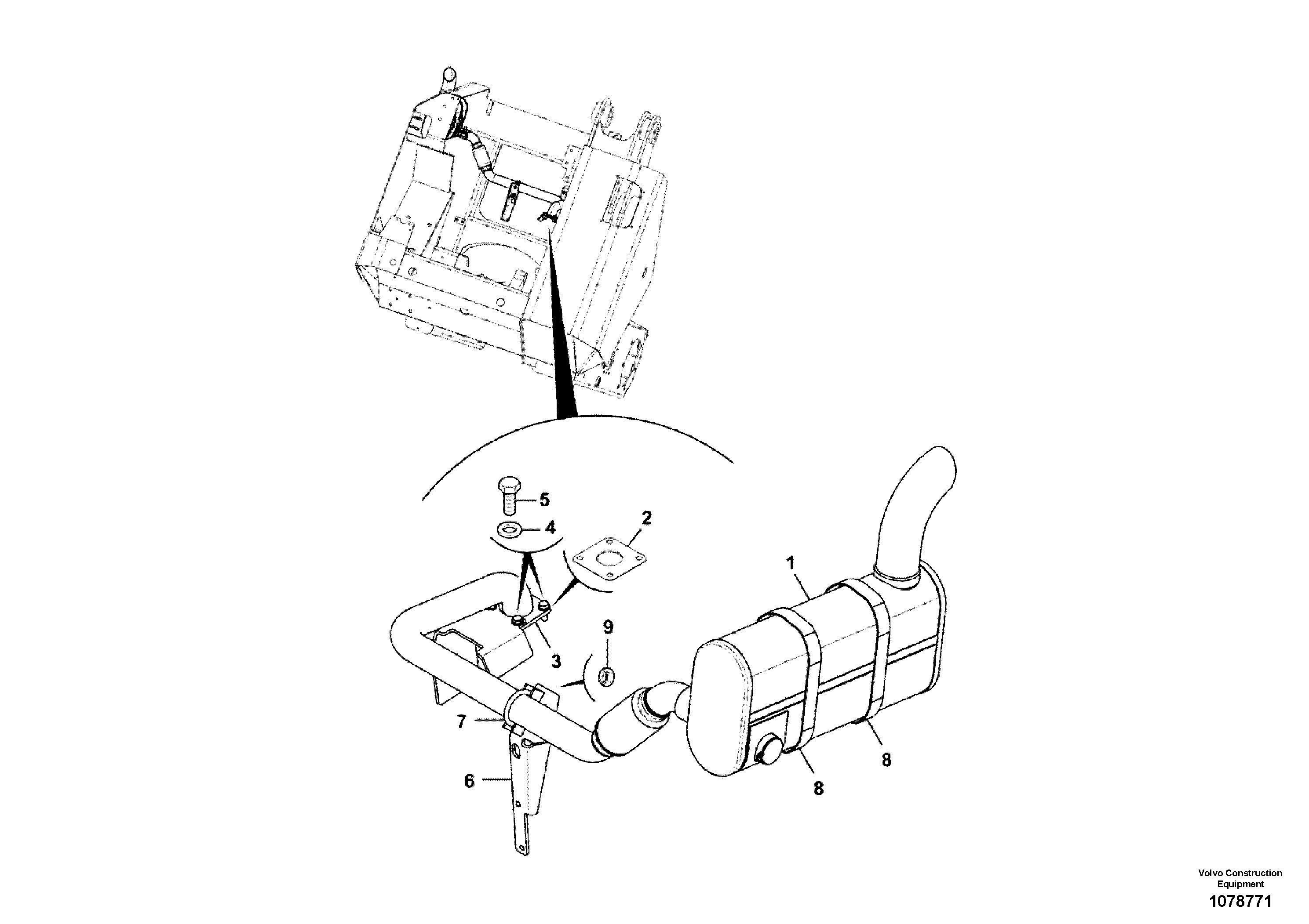 Backrest Cont VOE17229376 VOLVO