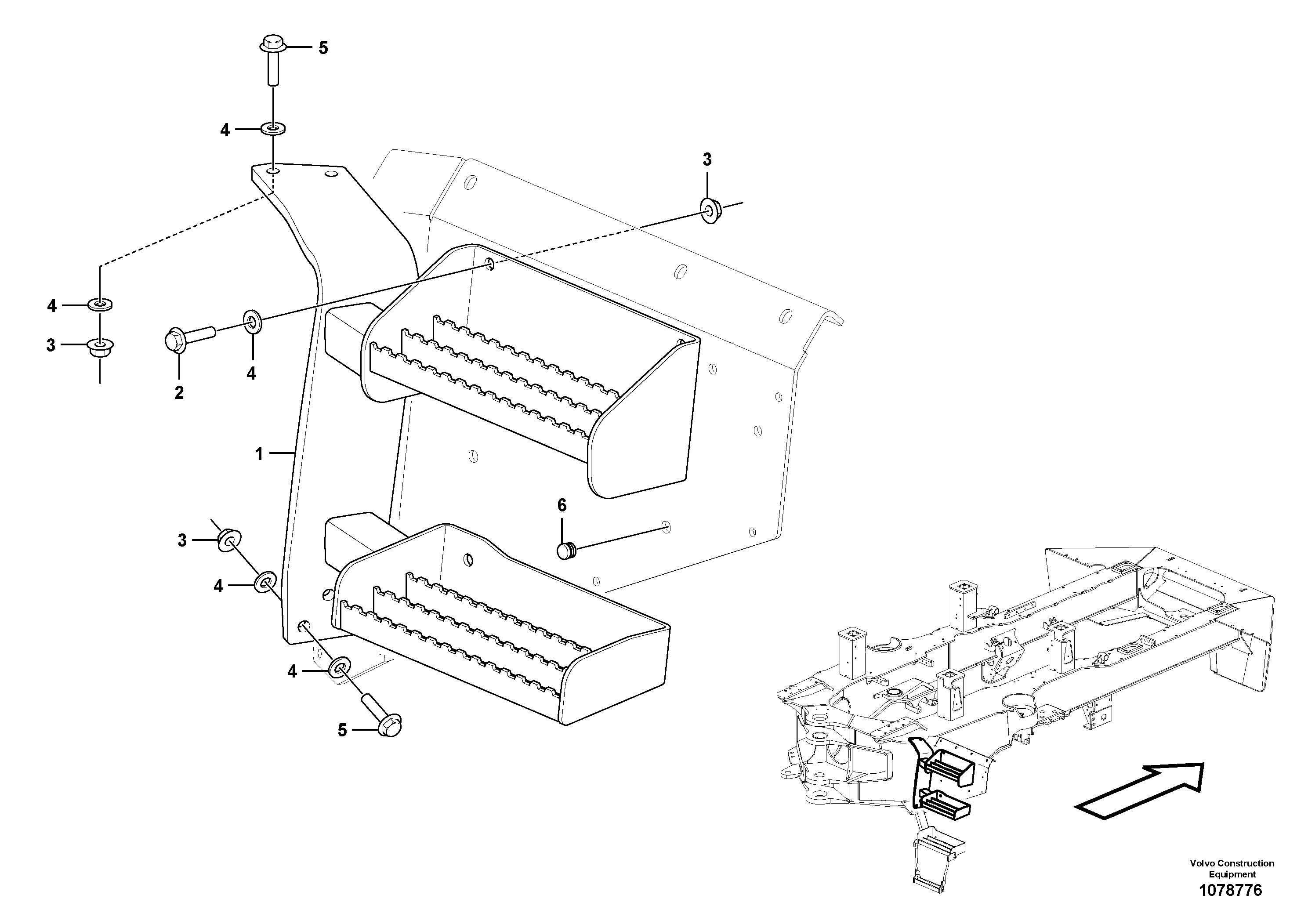 Fuel tank VOE16869429 VOLVO