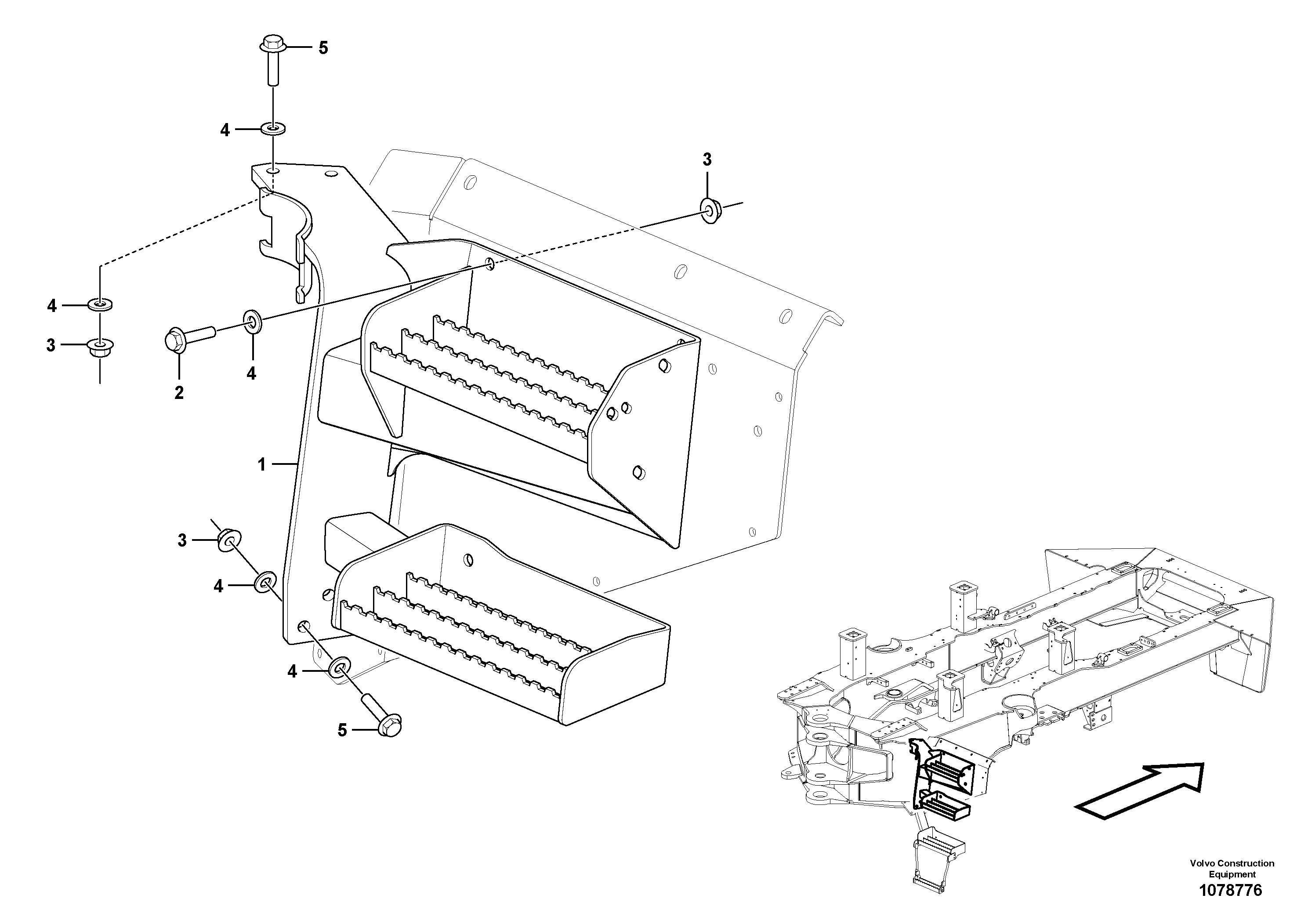 Fuel tank VOE16856082 VOLVO