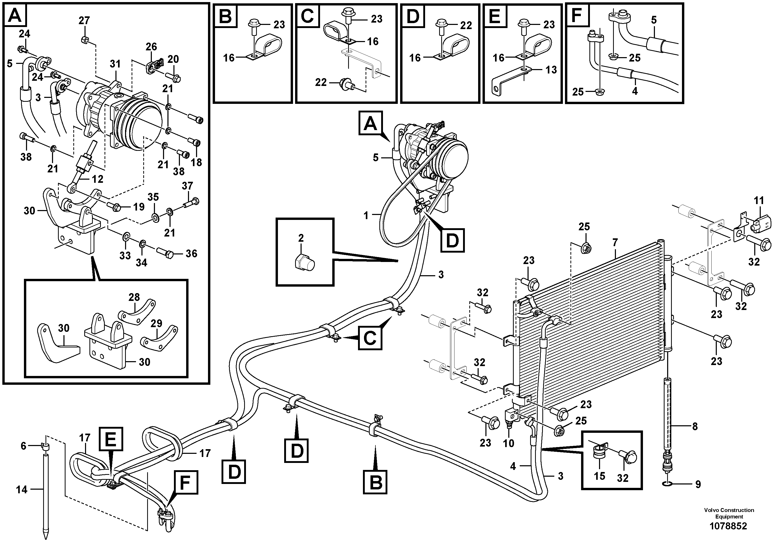 Hose VOE146169995 VOLVO