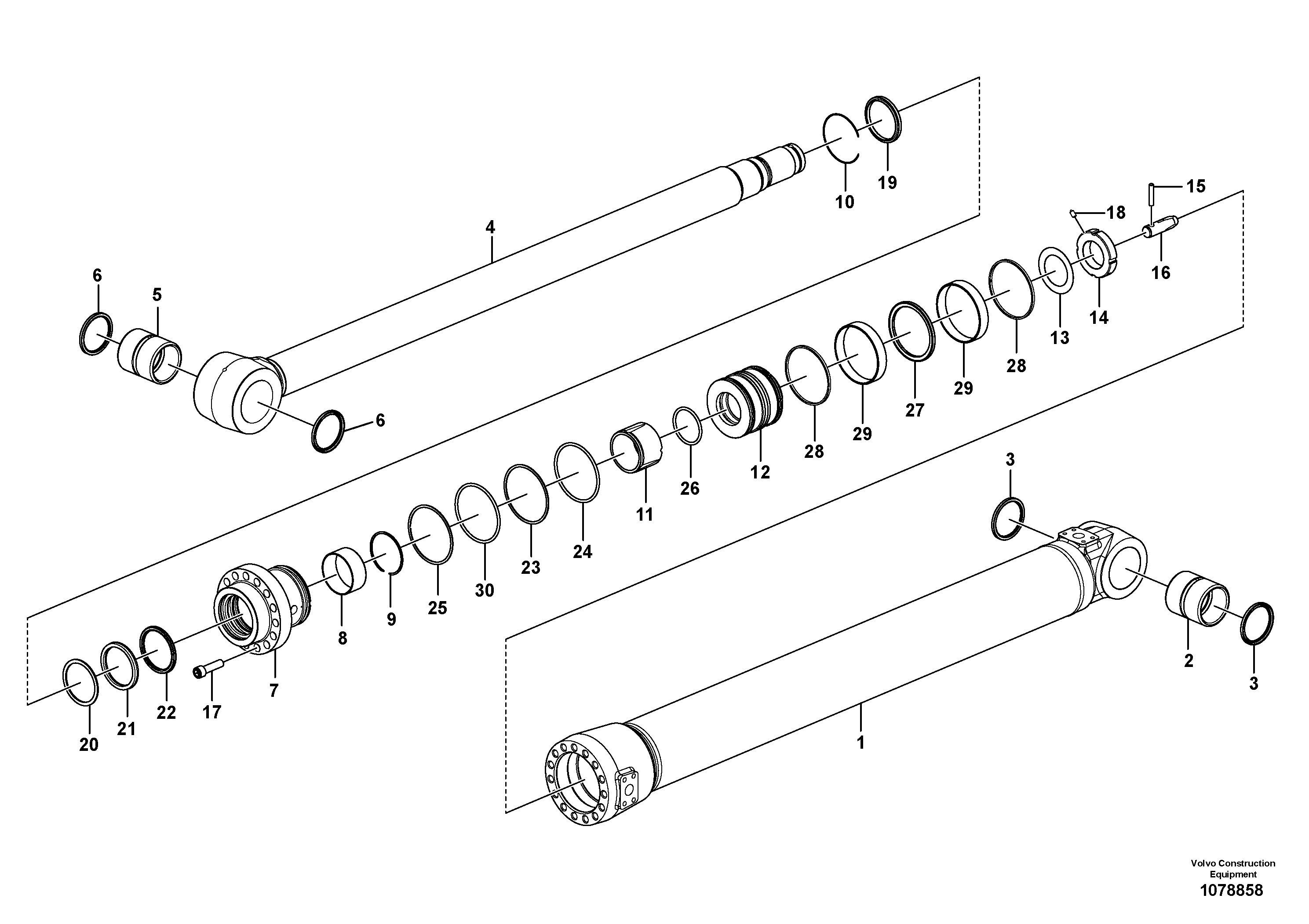 Fuel miser valve VOE14658145 VOLVO