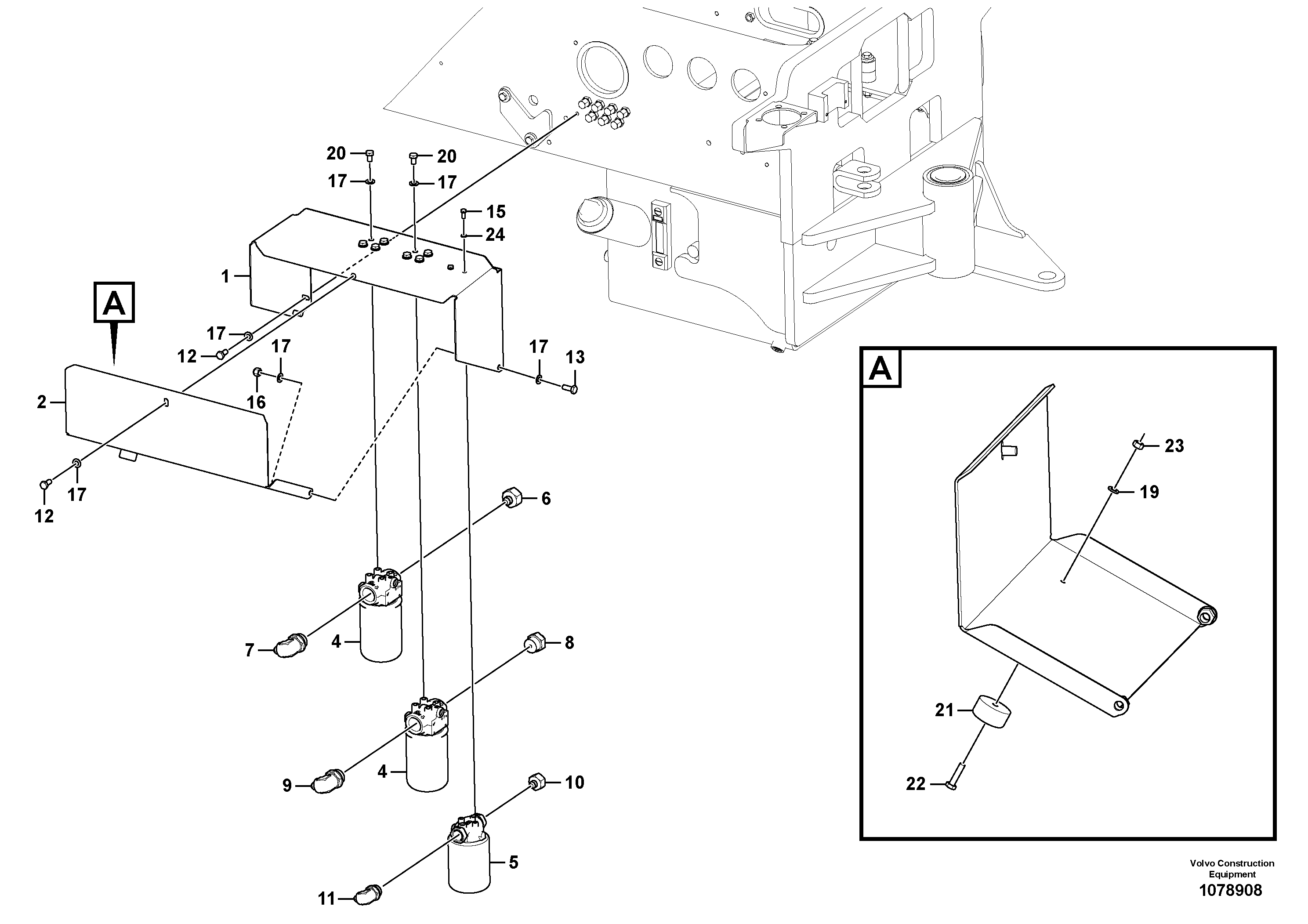 Connector Kit VOE12769123 VOLVO