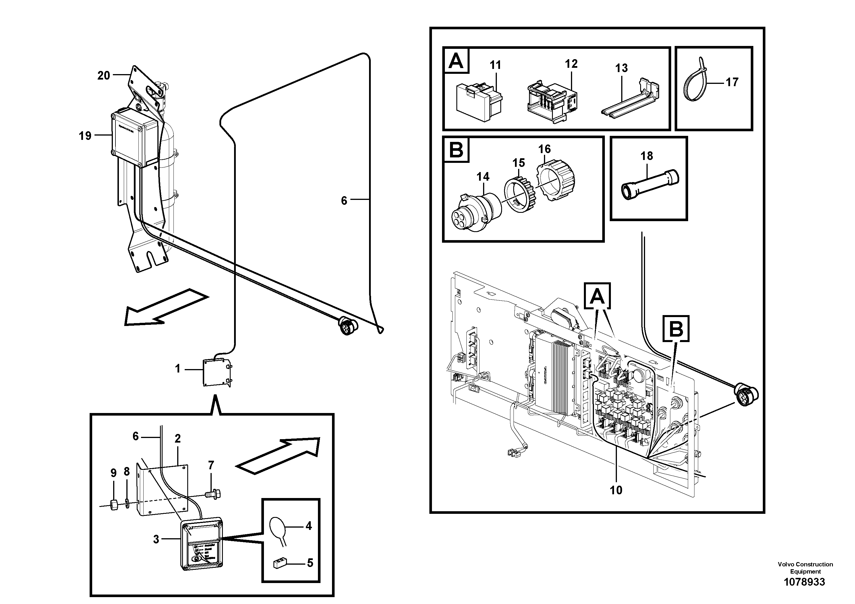 Hood Hinge VOE16878589 VOLVO