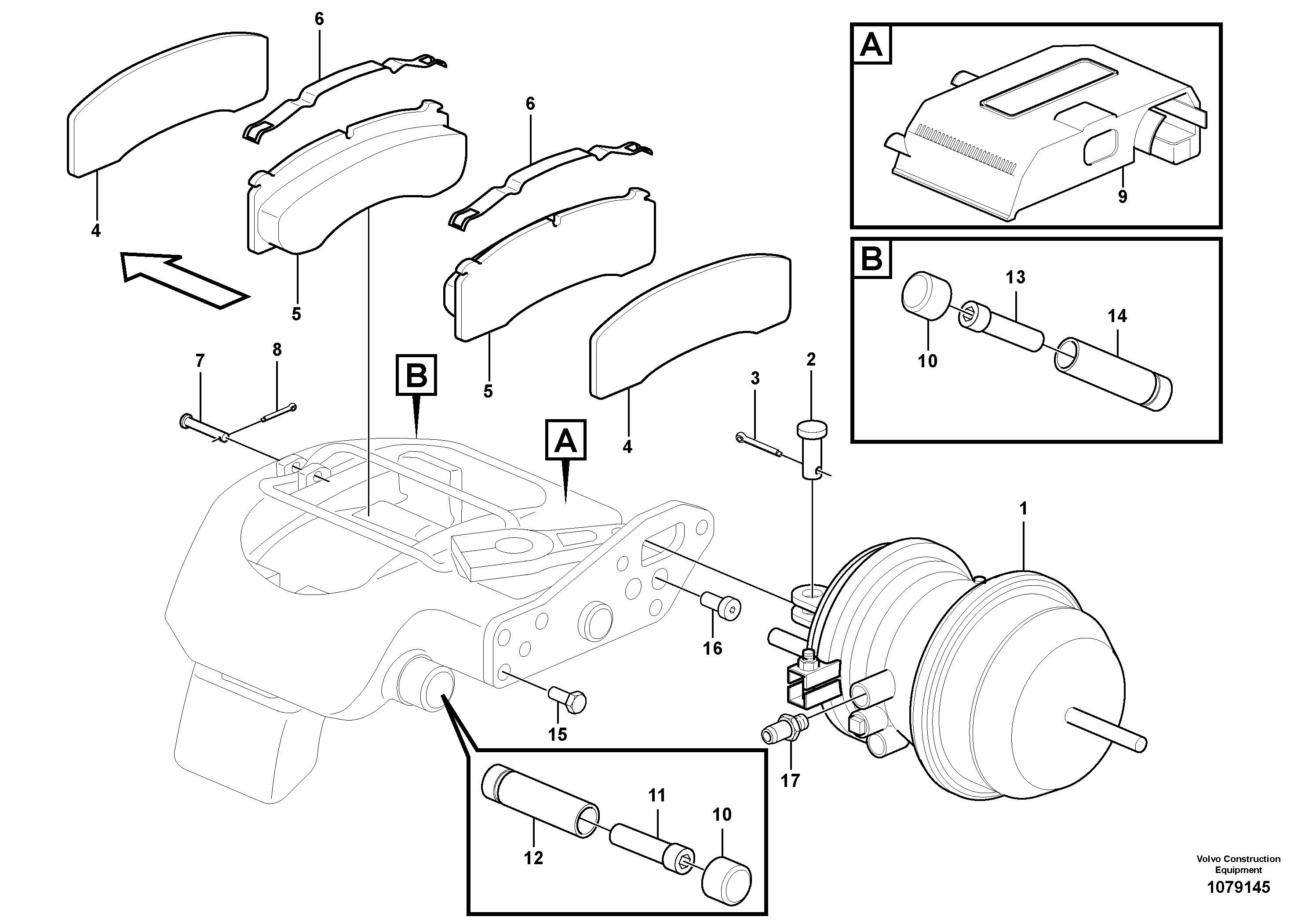 For upper engine part VOE17432533 VOLVO