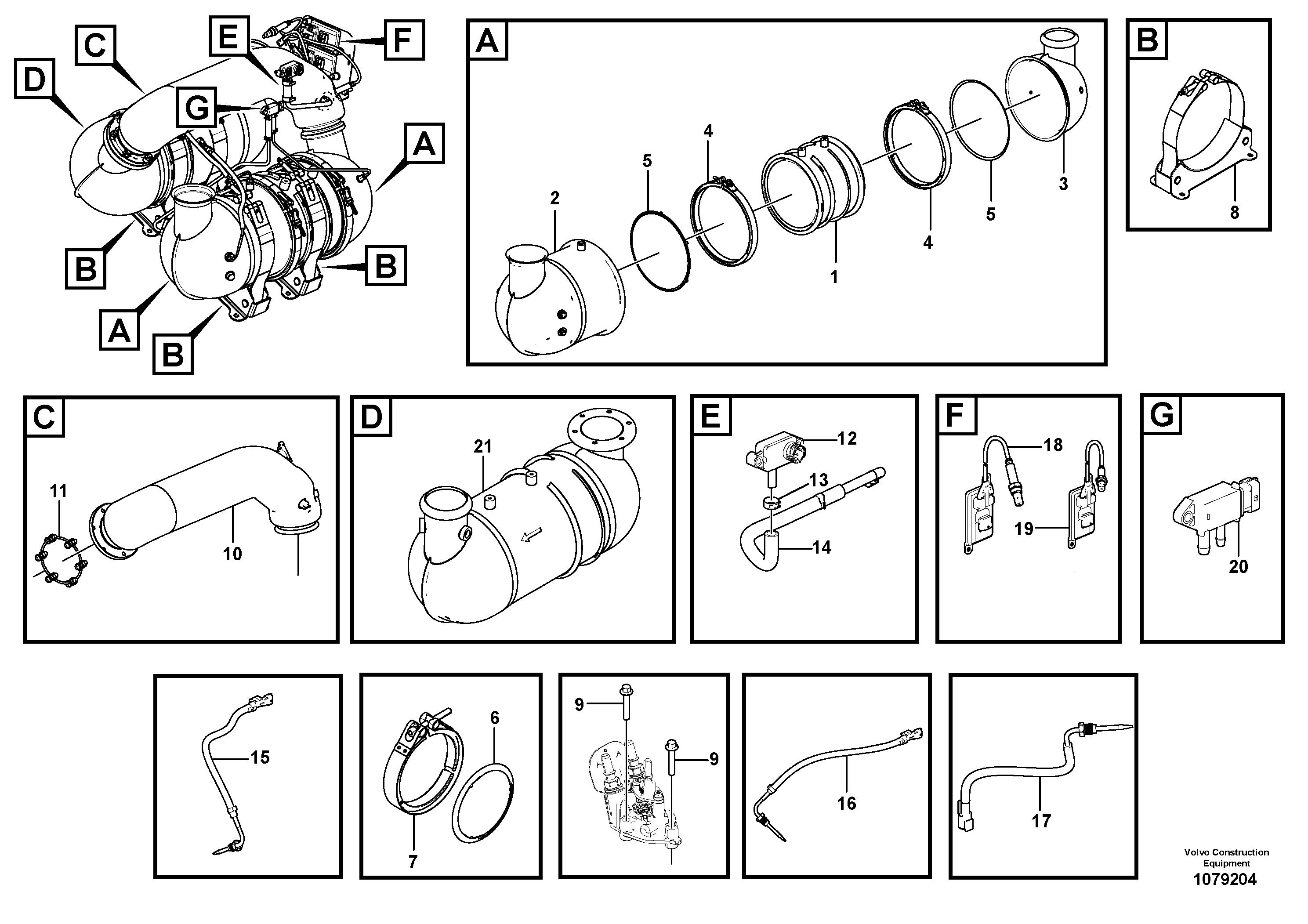 Seat frame VOE22415654 VOLVO