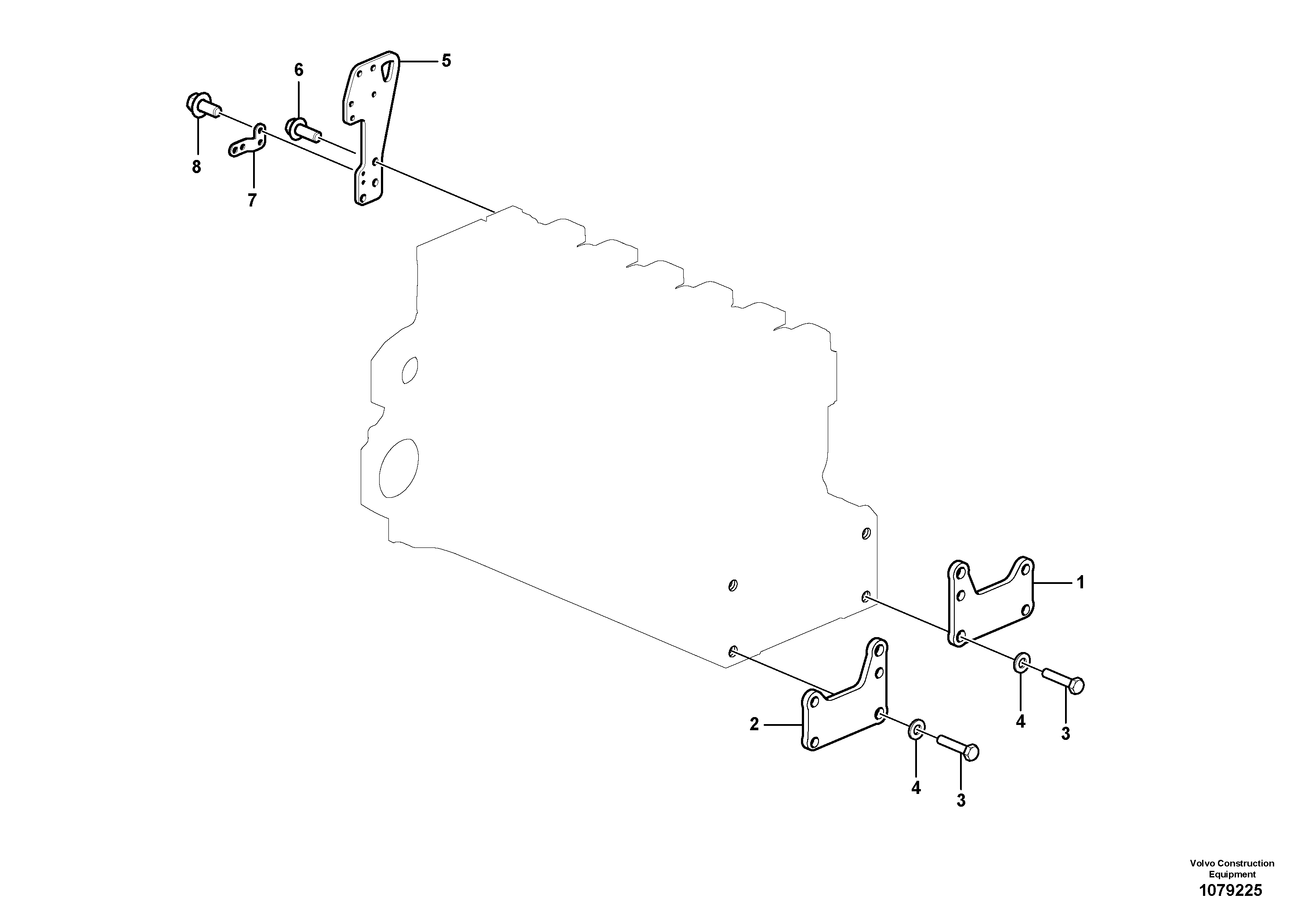 Piston Pin VOE22375640 VOLVO