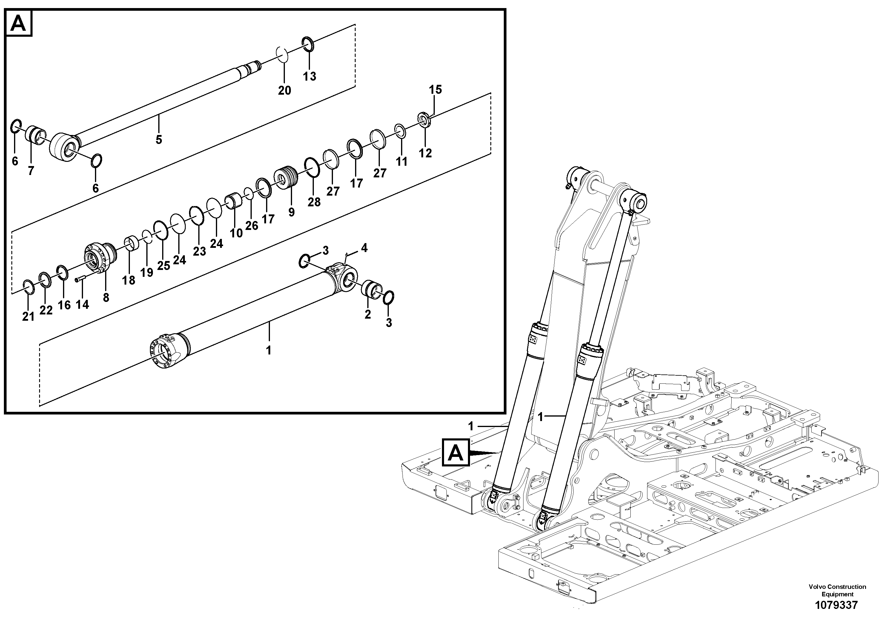 Fuel miser valve VOE14637284 VOLVO