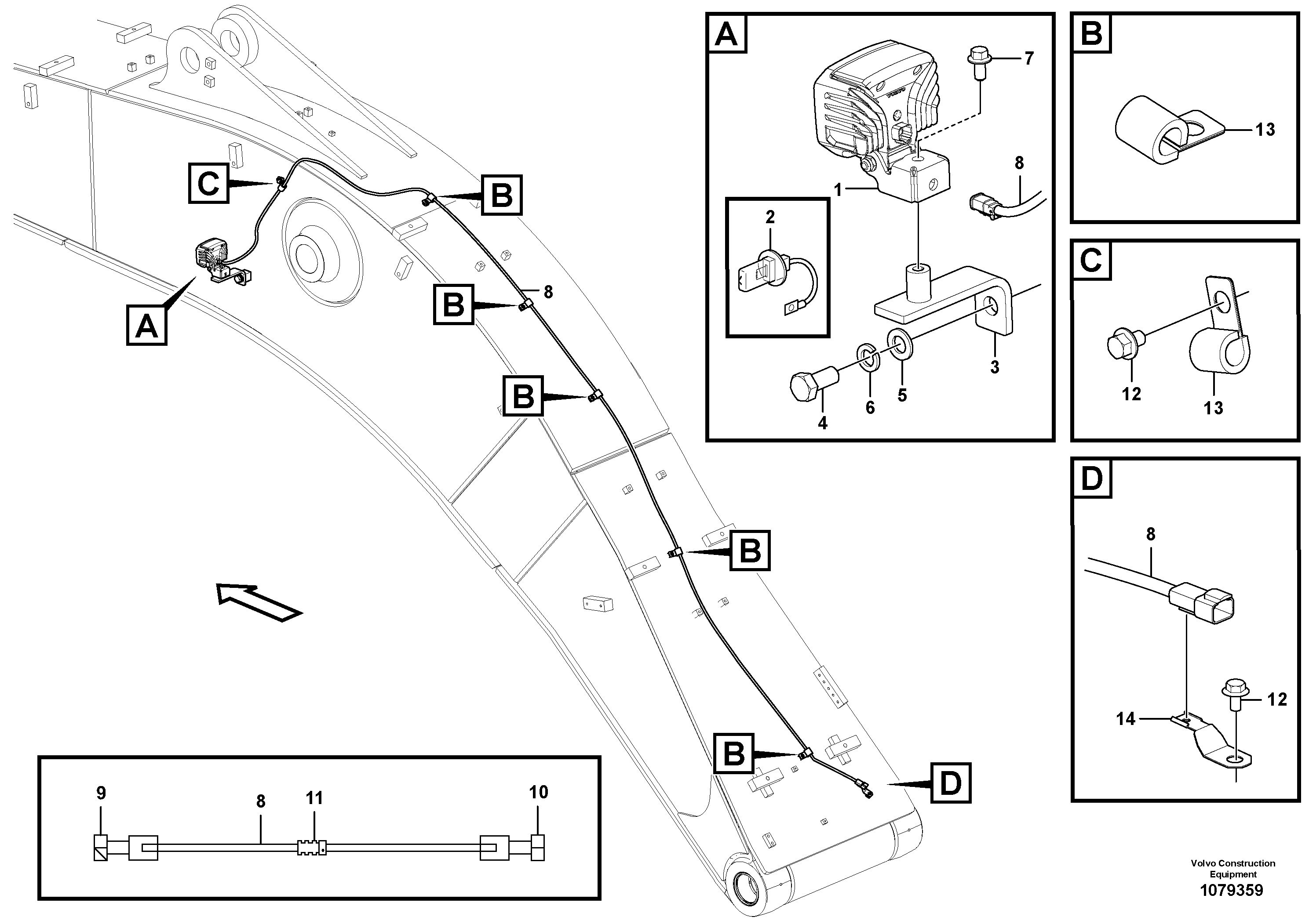 Support Leg VOE14663638 VOLVO