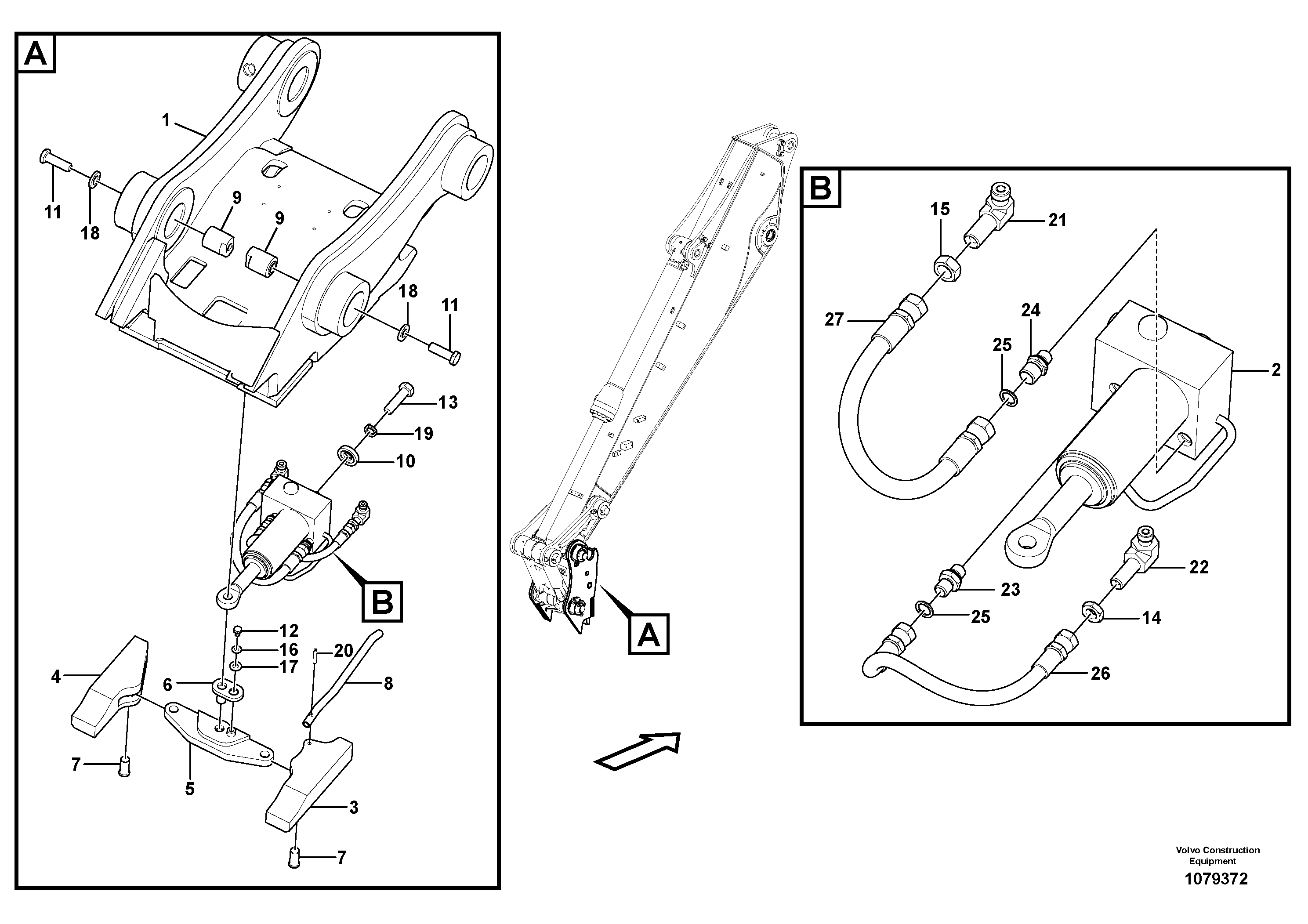 Box Turning Device VOE14626973 VOLVO