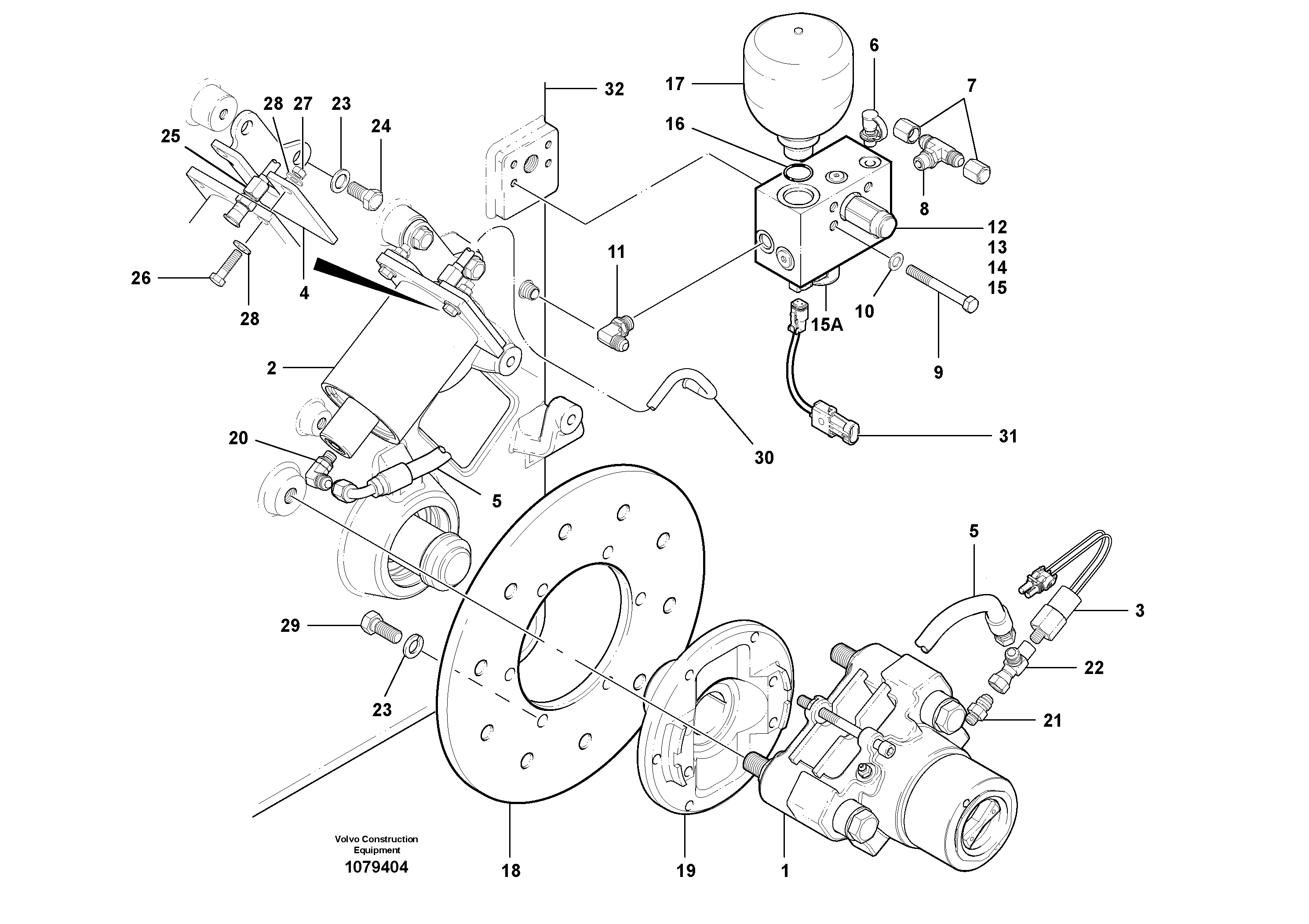 Fuel pipes, CH111B-0604 VOLVO