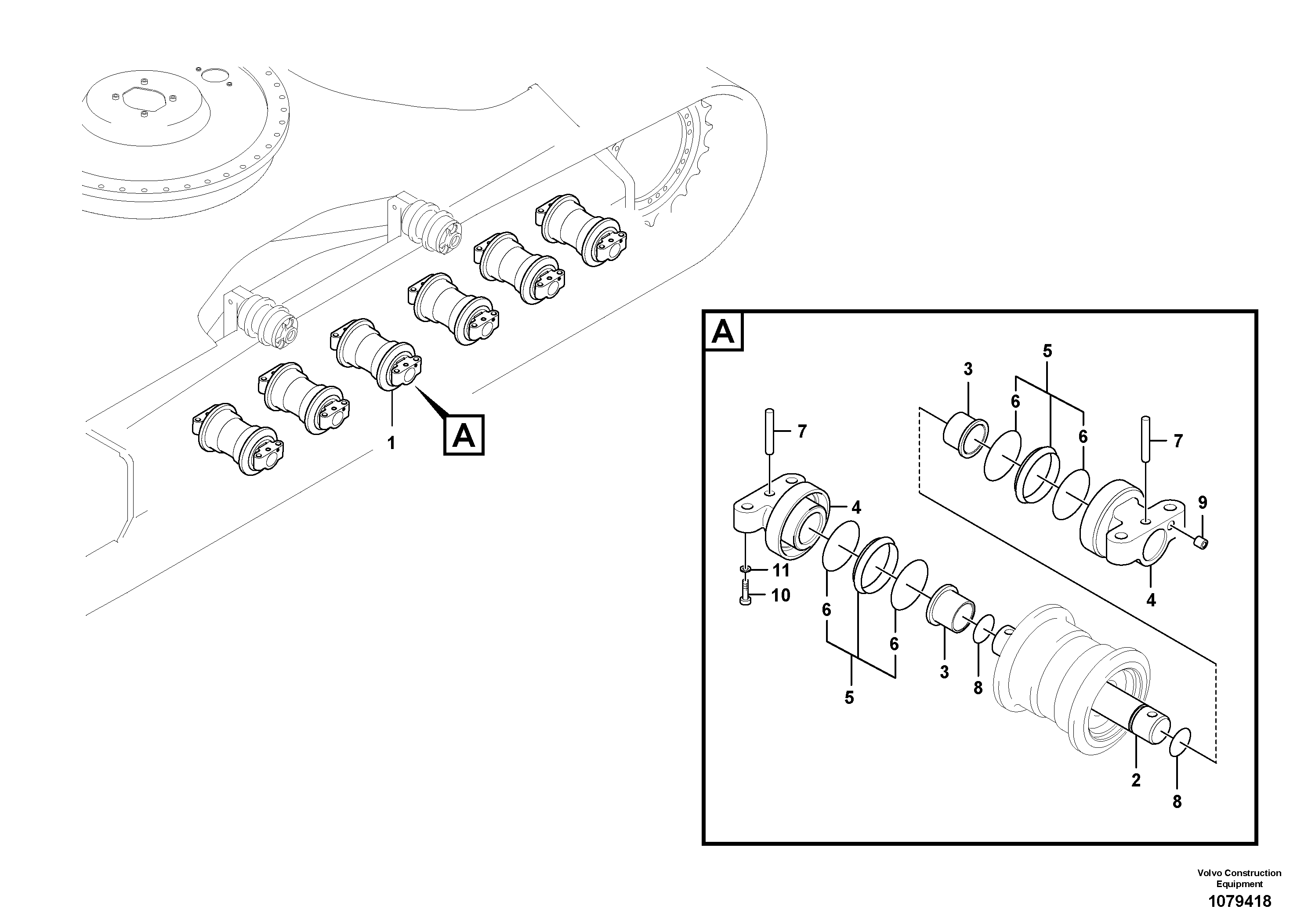 Swg Lk Cylinder VOE14668745 VOLVO