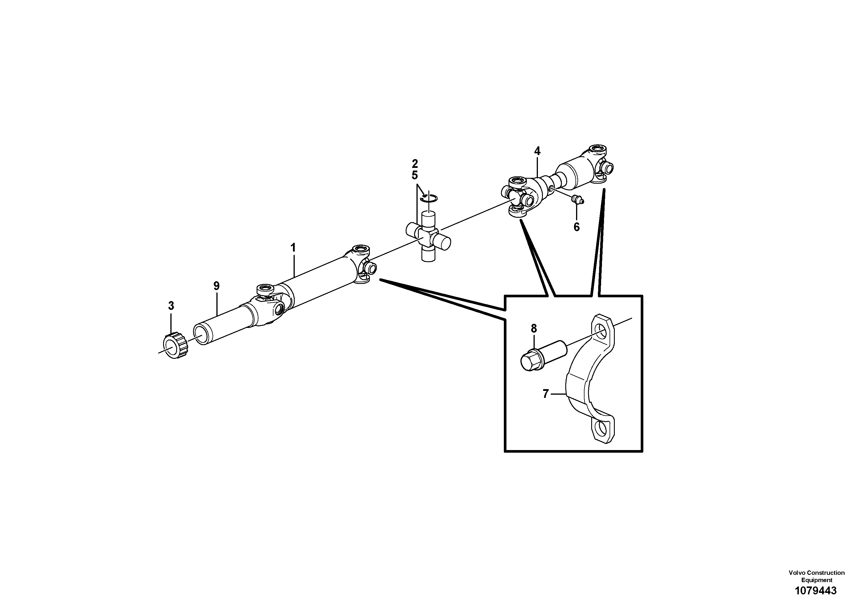 Double Clamp VOE11883170 VOLVO