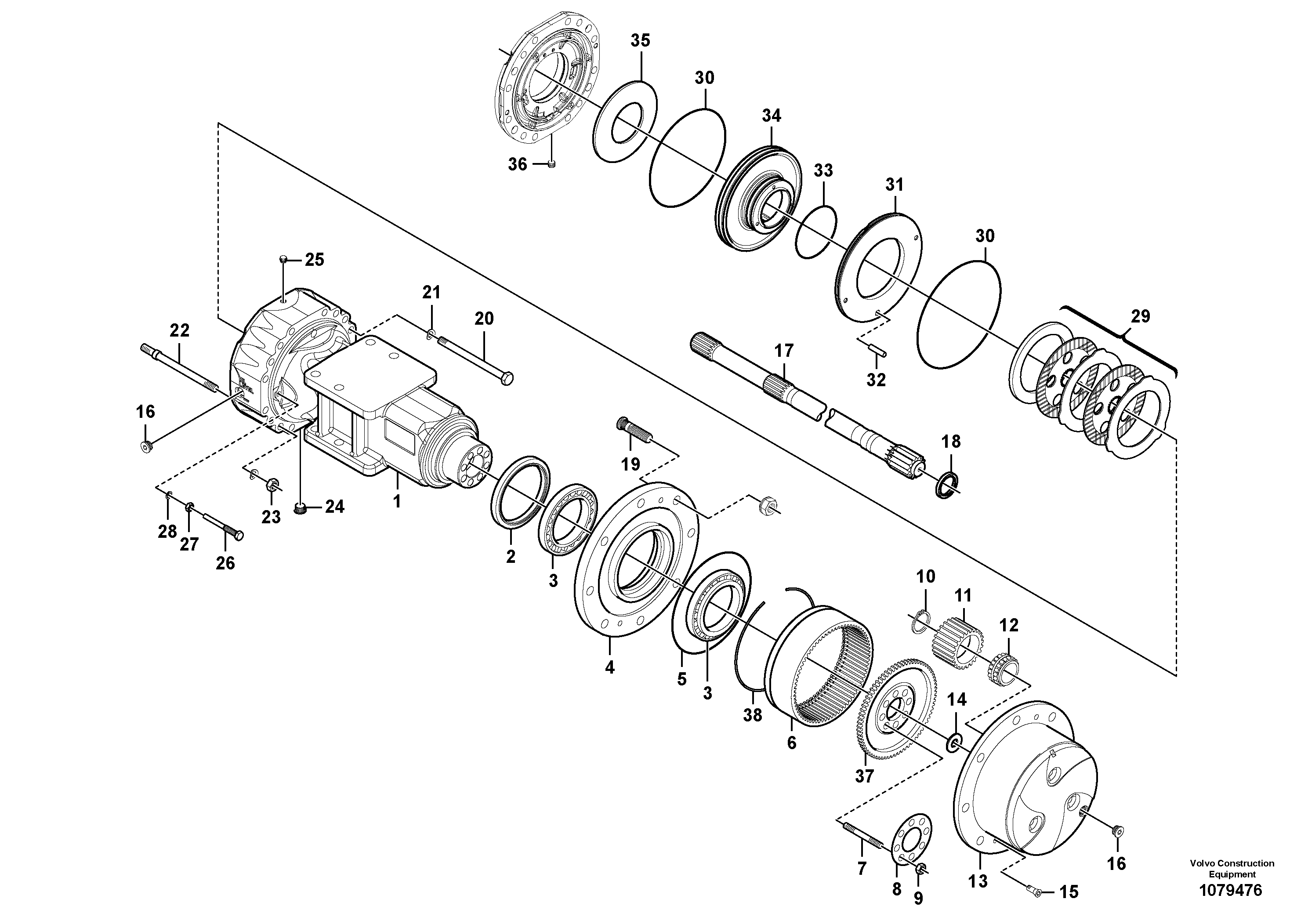 Sleeve VOE17436609 VOLVO