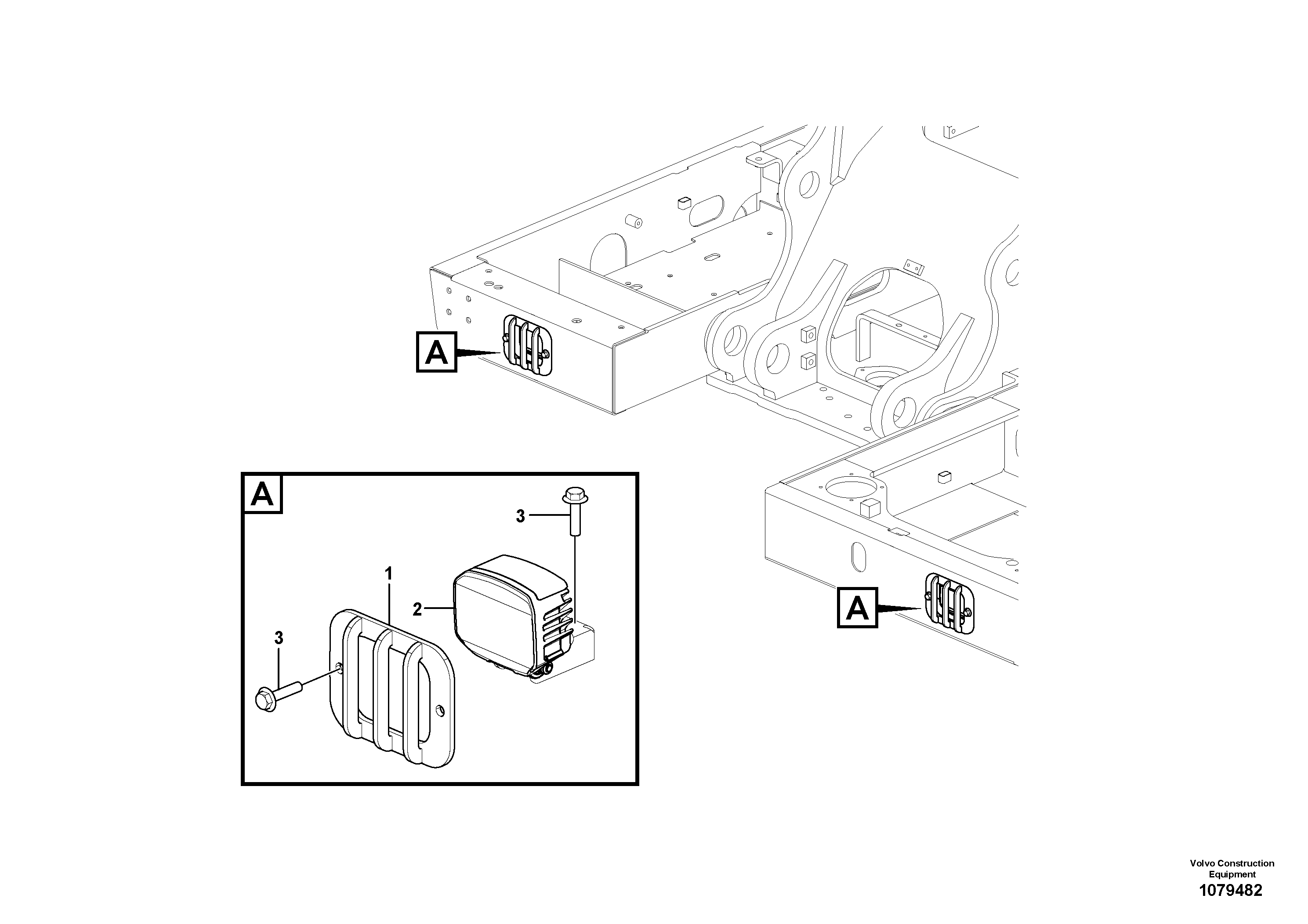 Alternator Bracket VOE14709938 VOLVO
