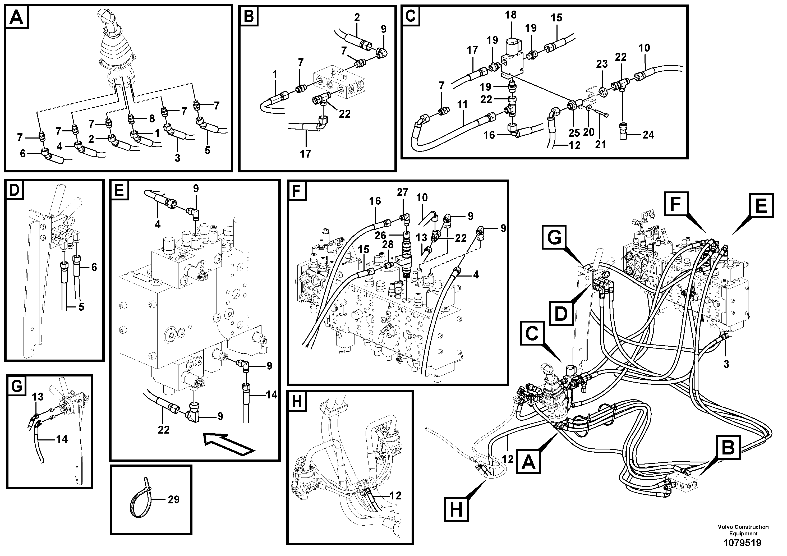 Timing gear casing RM/VOE14715890 VOLVO
