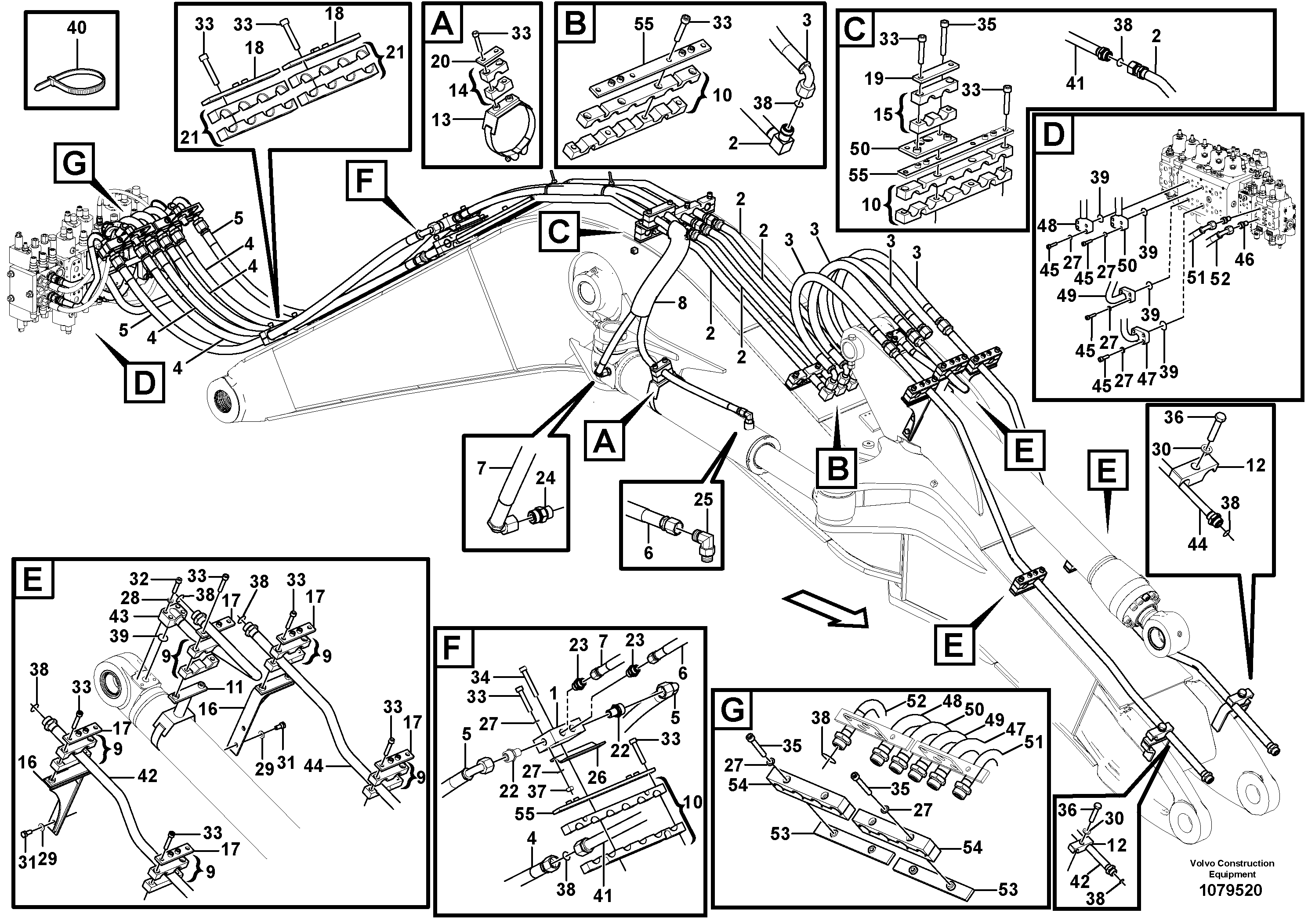 Timing gear casing VOE14698459 VOLVO