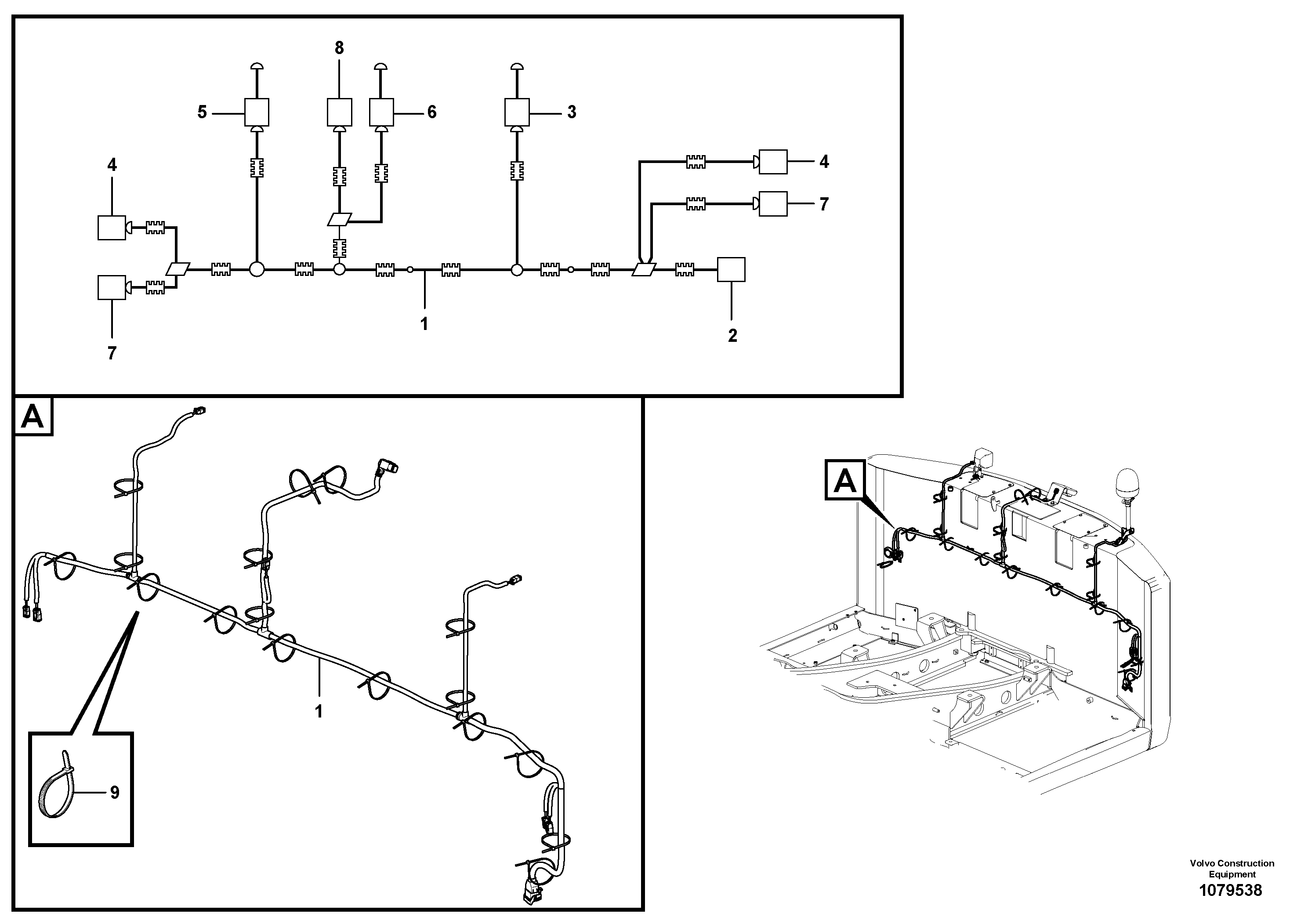 Support Leg VOE14696469 VOLVO