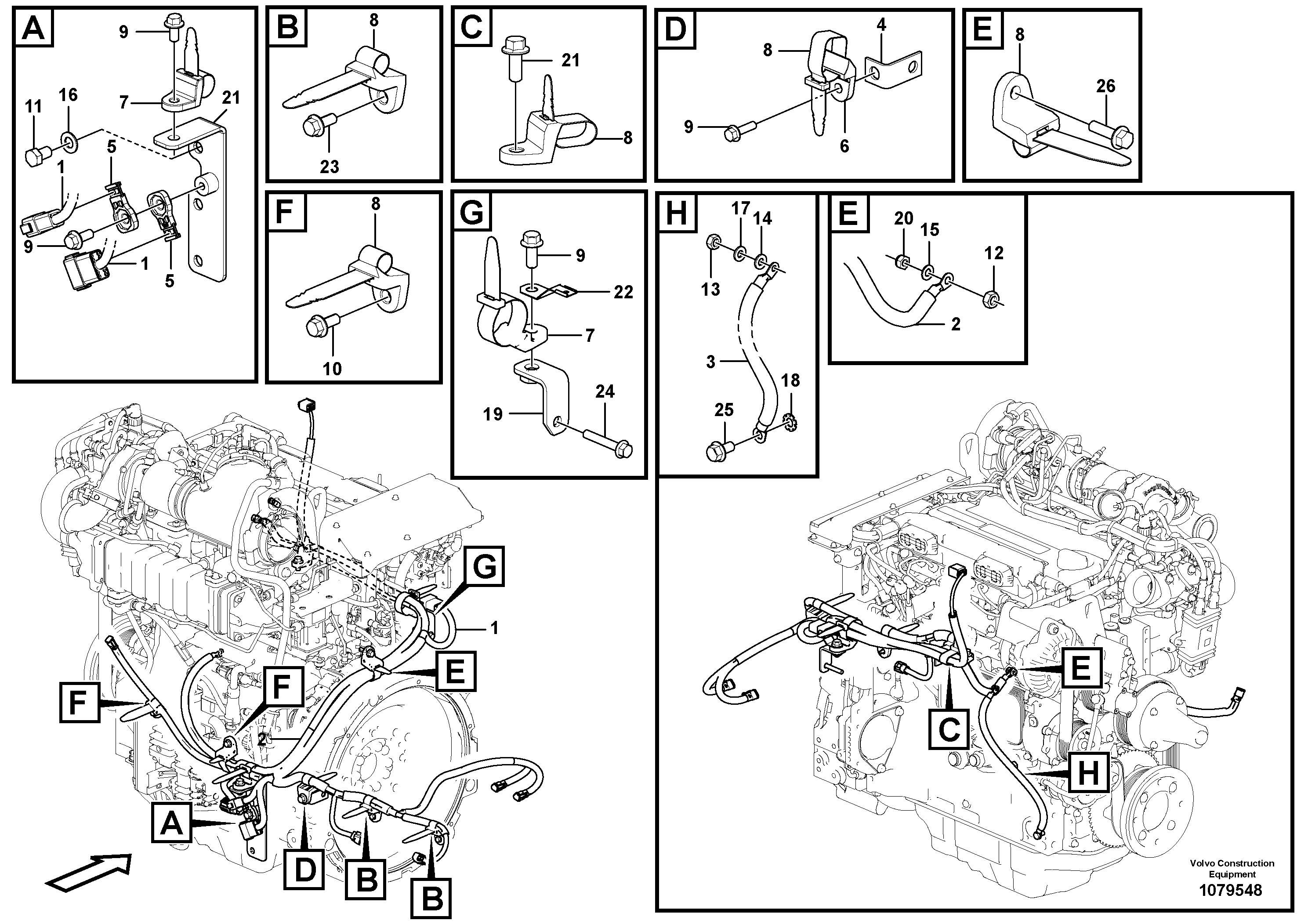 Support Leg VOE14697466 VOLVO