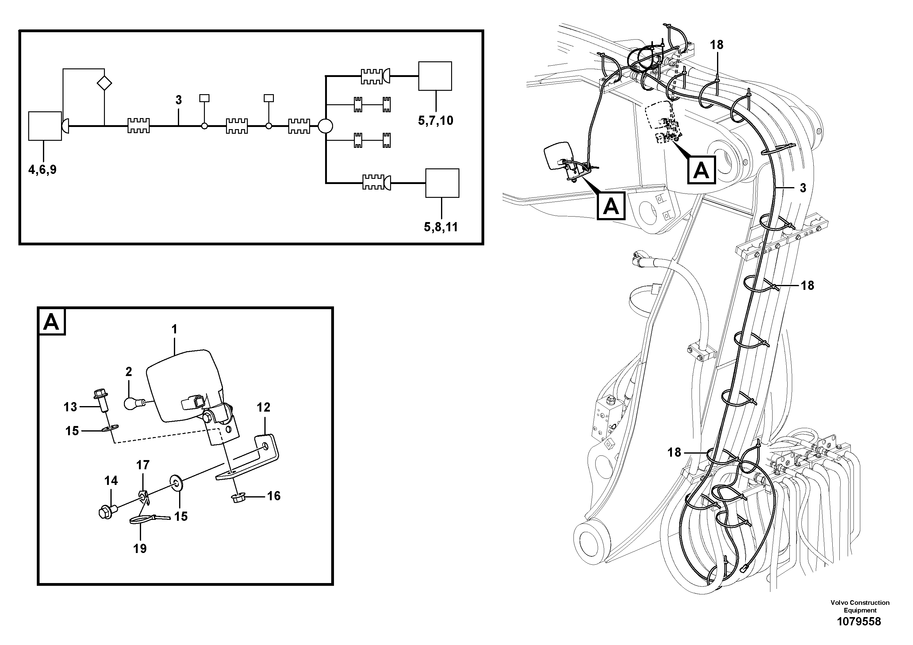 Support Leg VOE14688625 VOLVO