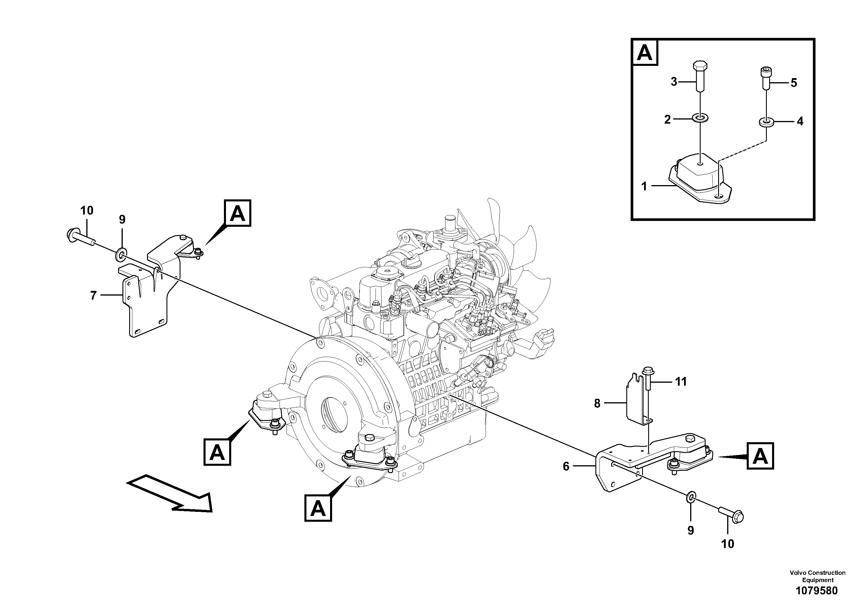 Rec.housing VOE15679609 VOLVO
