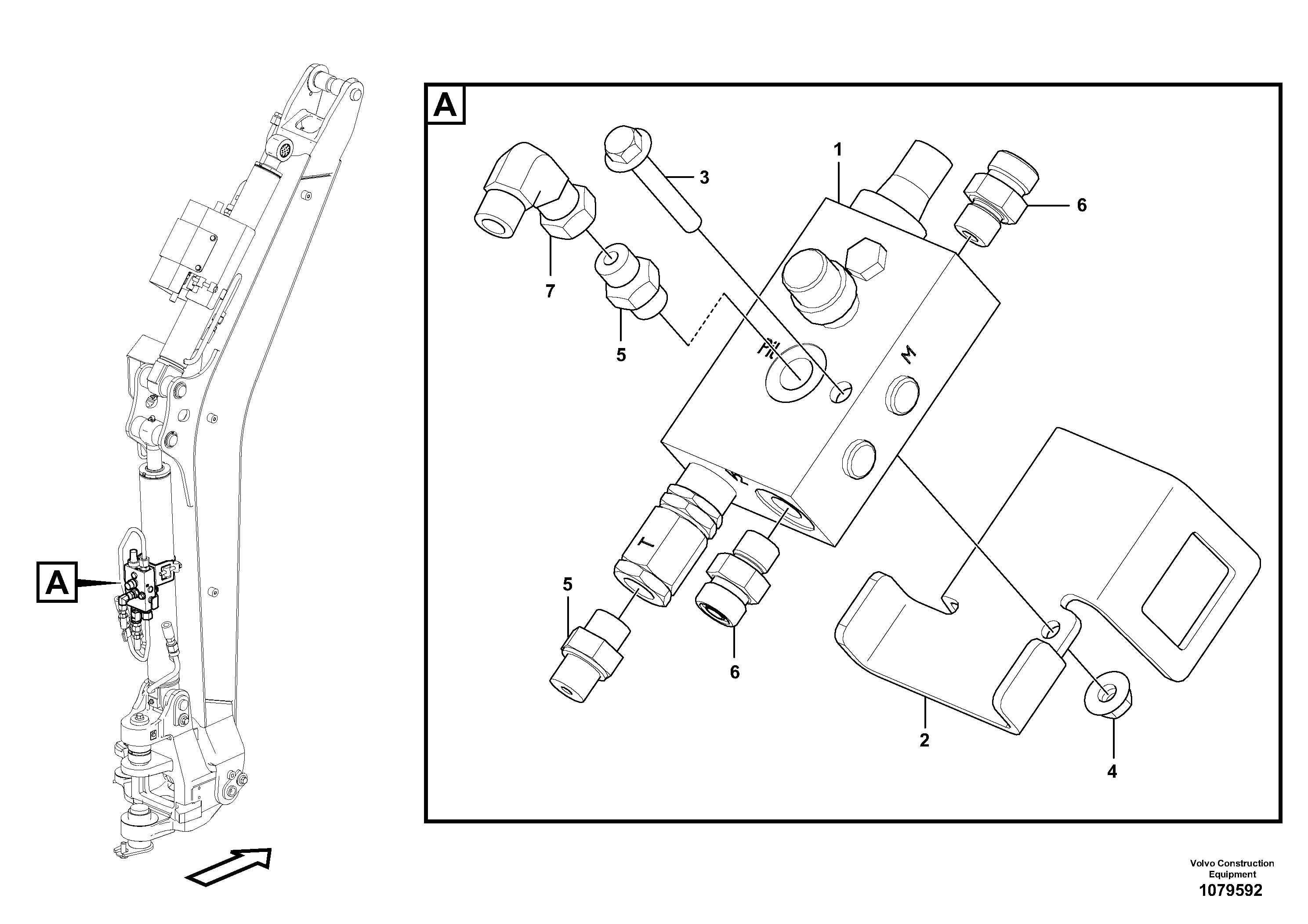 Seat frame VOE15693875 VOLVO