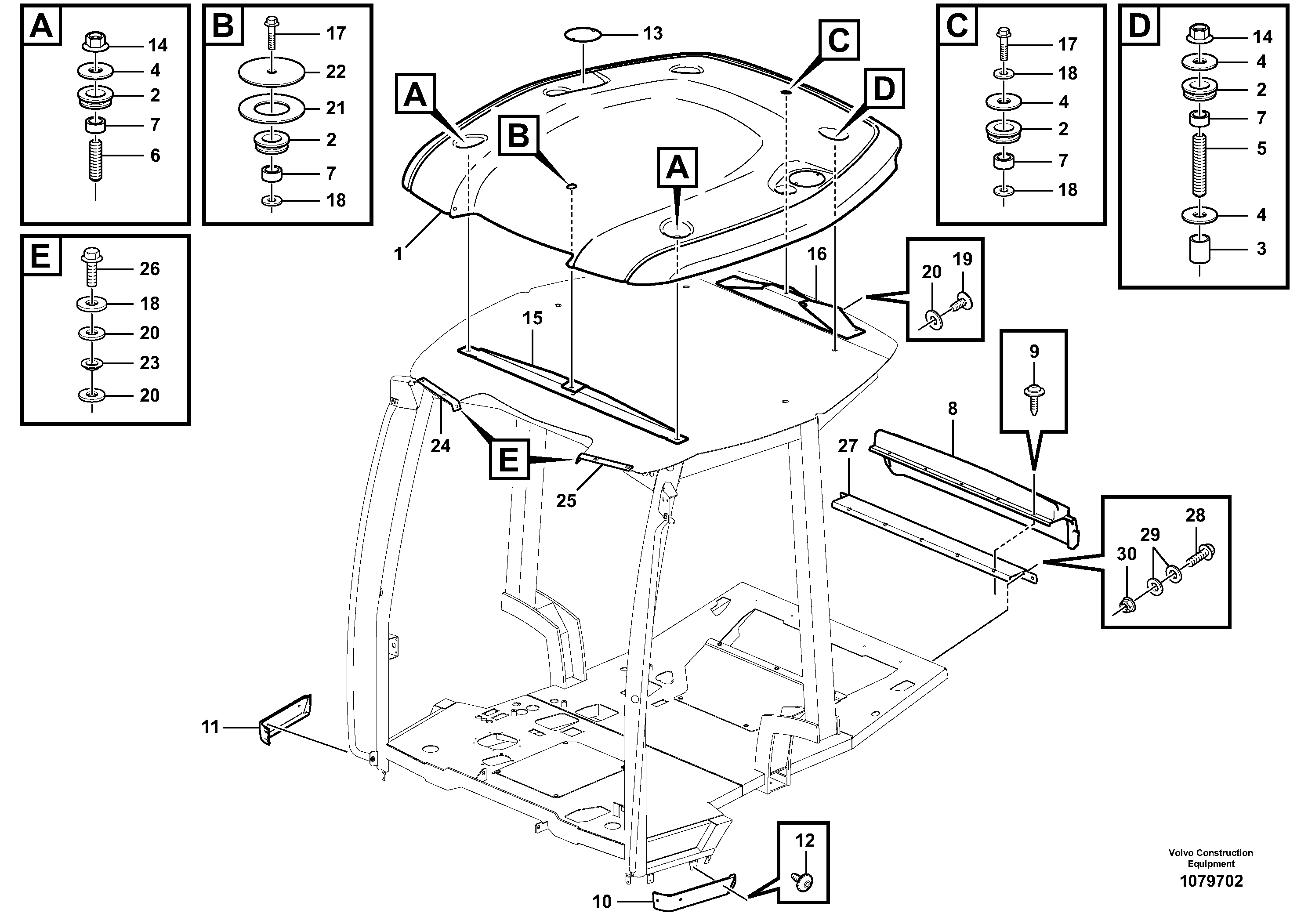 Rec.housing VOE15148156 VOLVO