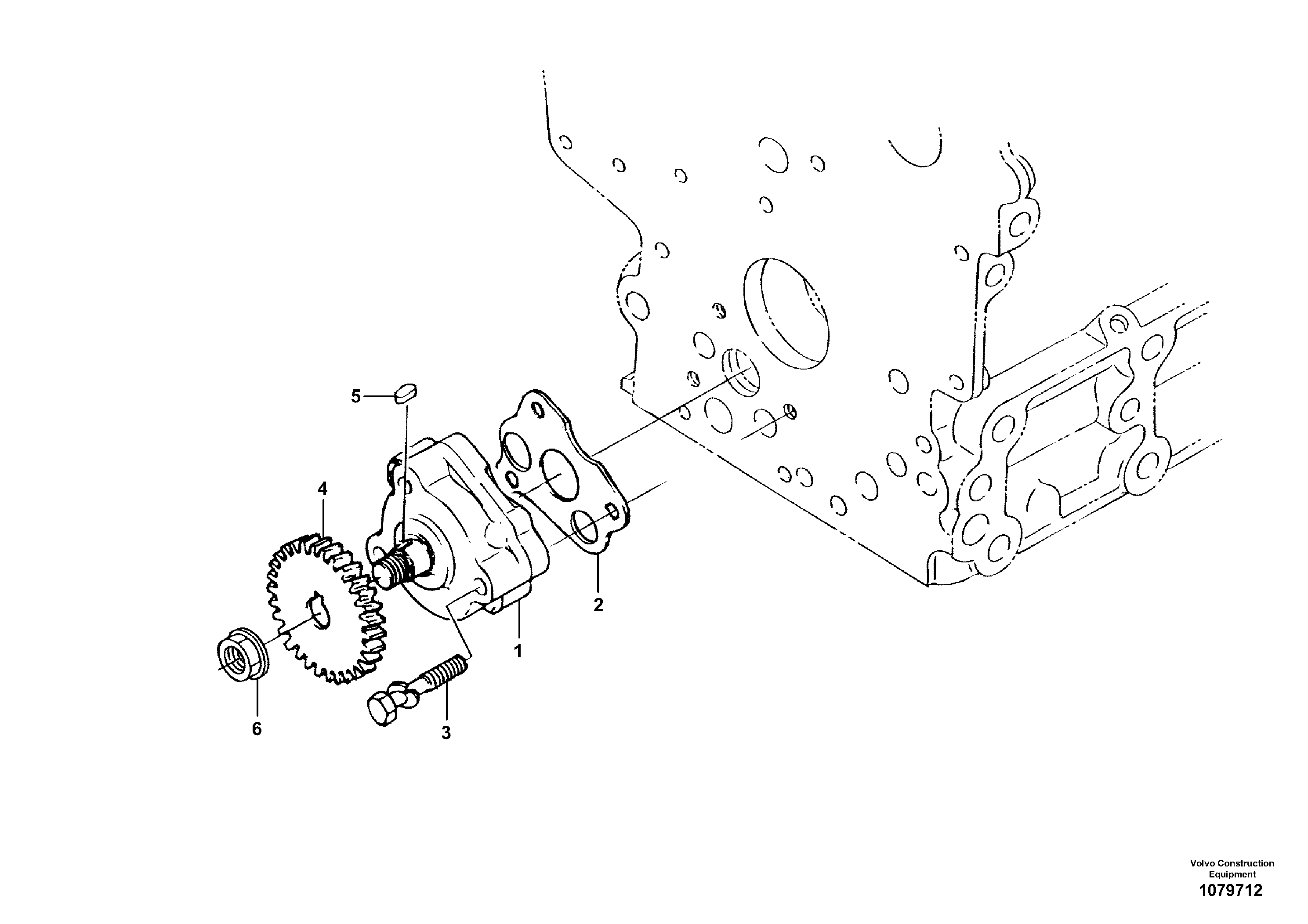 For upper engine part VOE22549360 VOLVO