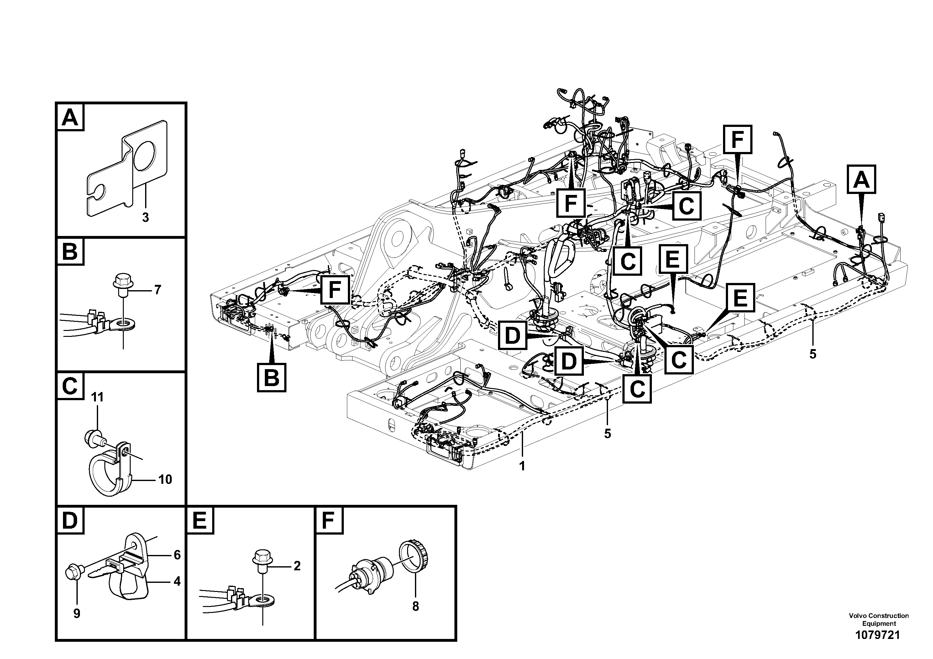 Support Leg VOE14696468 VOLVO