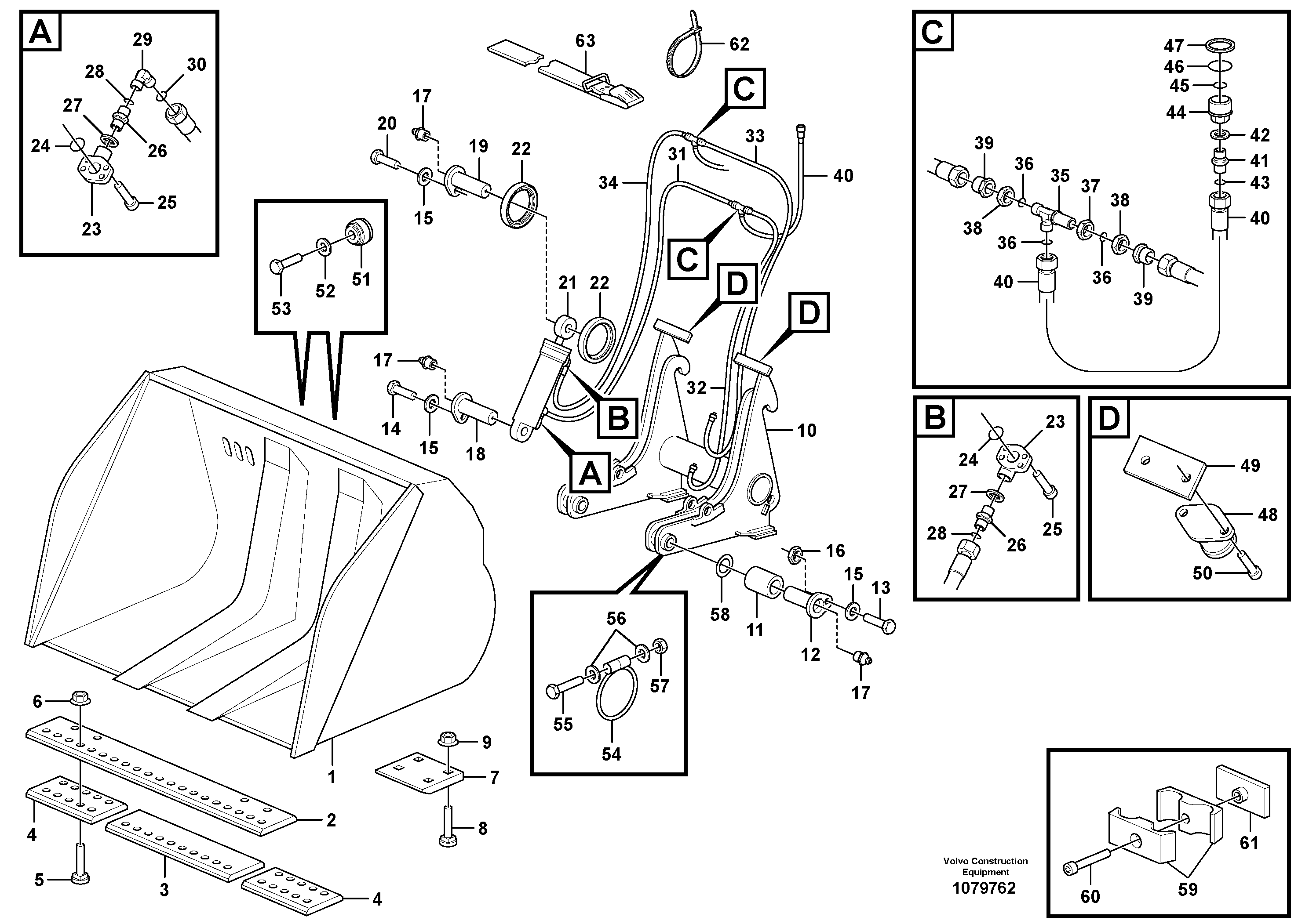 Timing gear casing VOE936097 VOLVO