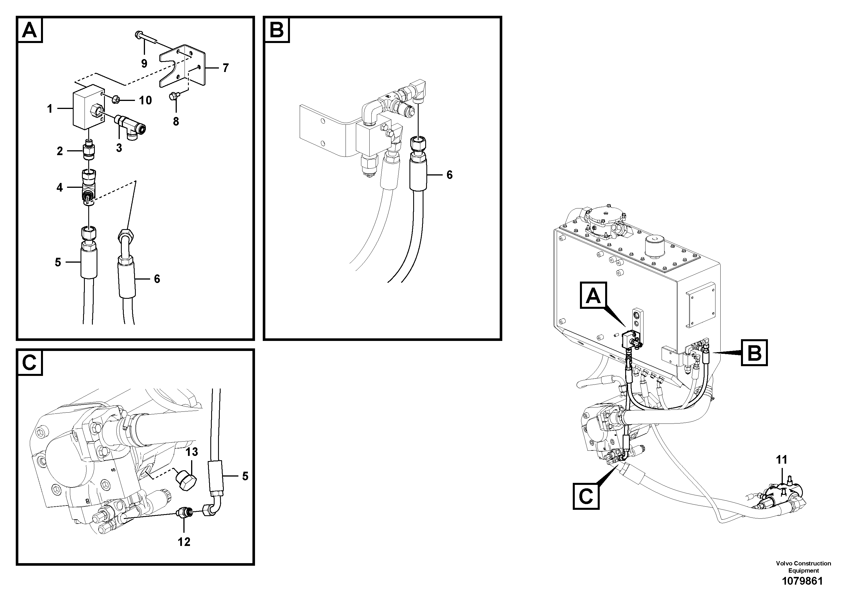 Timing gear casing VOE16264014 VOLVO