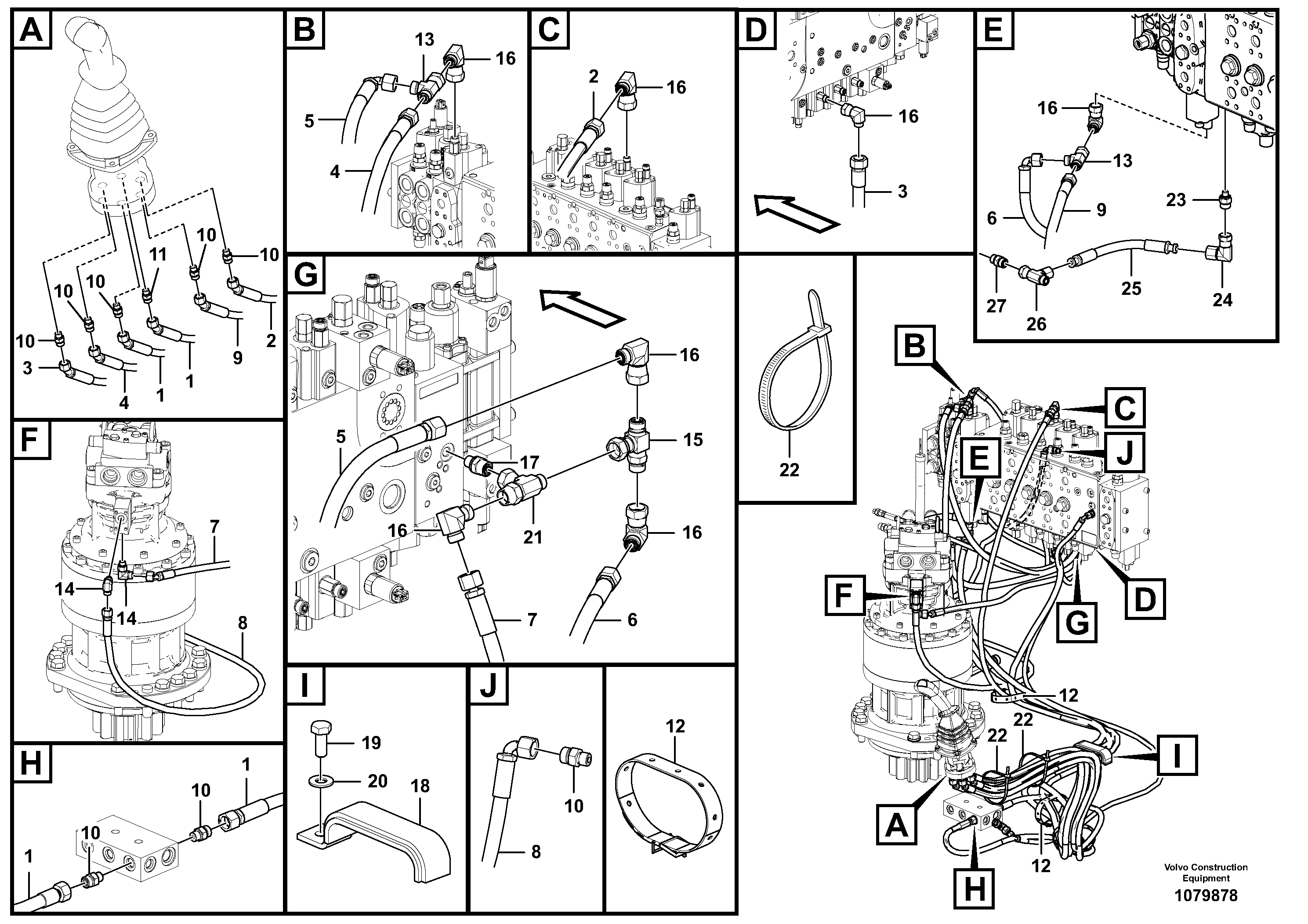 Timing gear casing VOE15800509 VOLVO