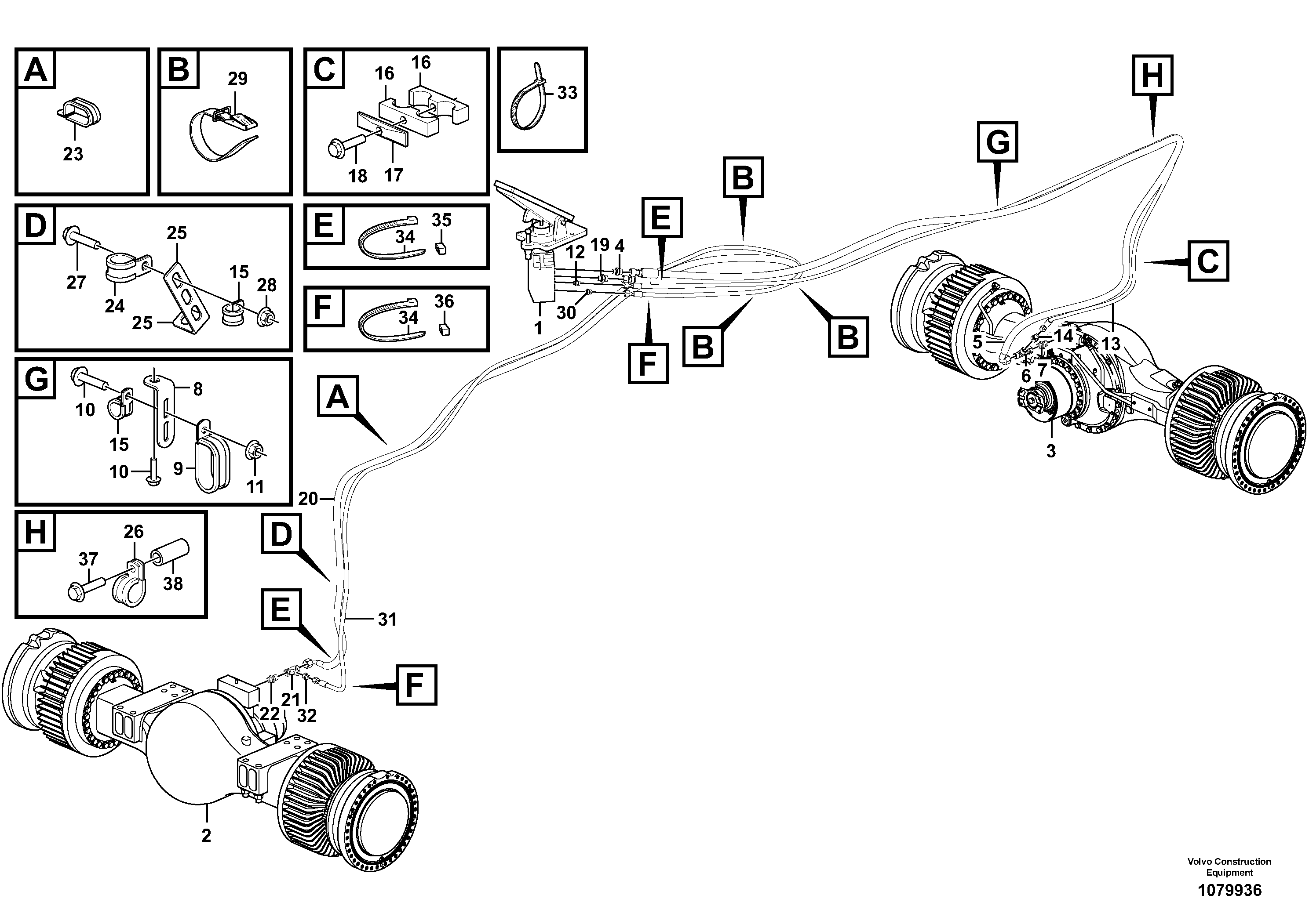 Timing gear casing VOE17459893 VOLVO