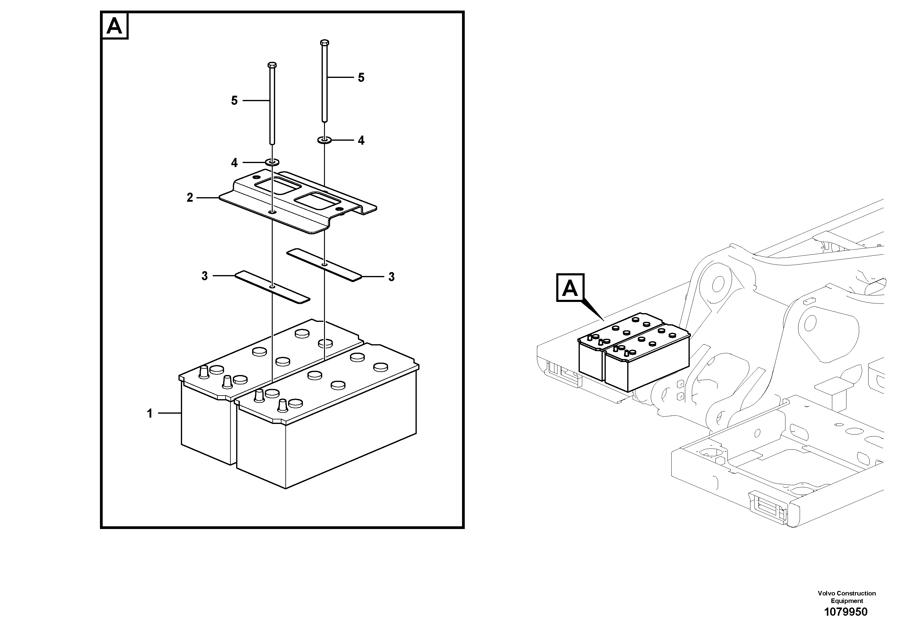 Seat frame VOE14688383 VOLVO