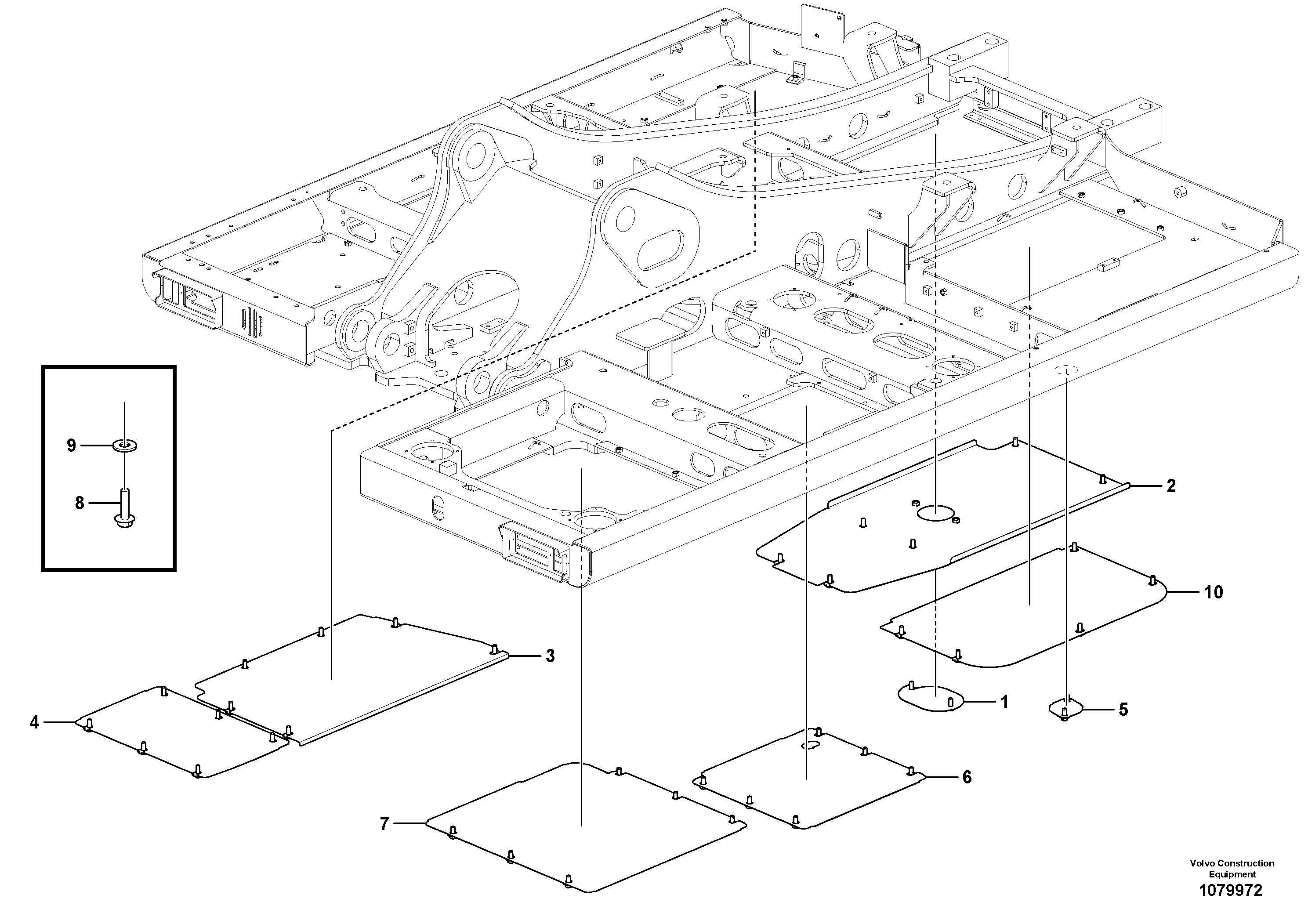 Rec.housing VOE14688136 VOLVO