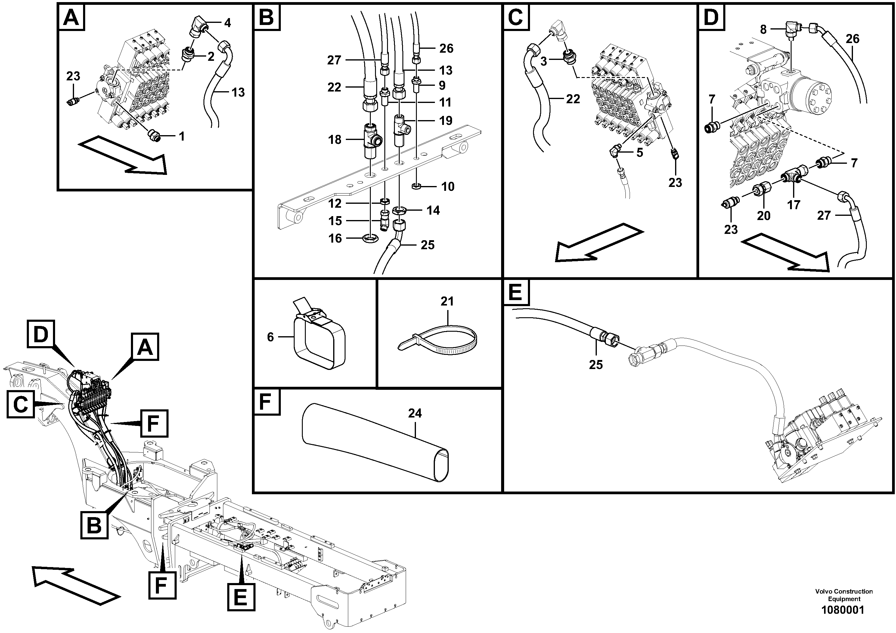 Timing gear casing VOE16266129 VOLVO