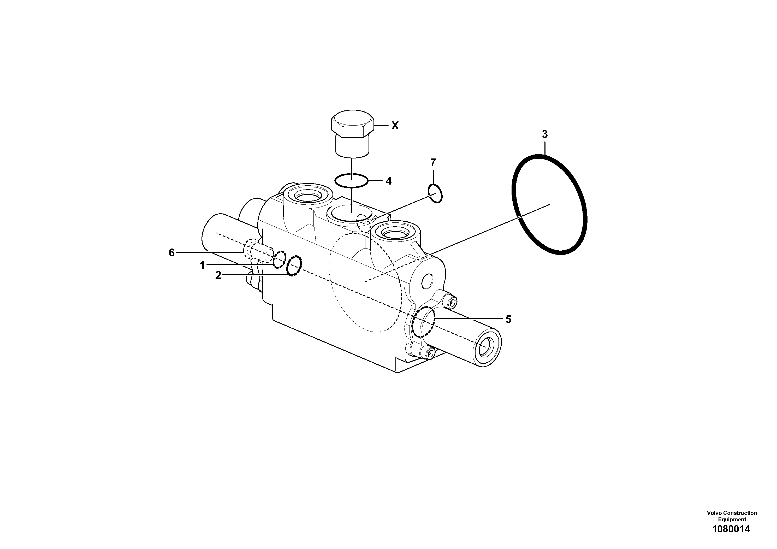 Protecting plate VOE14688724 VOLVO