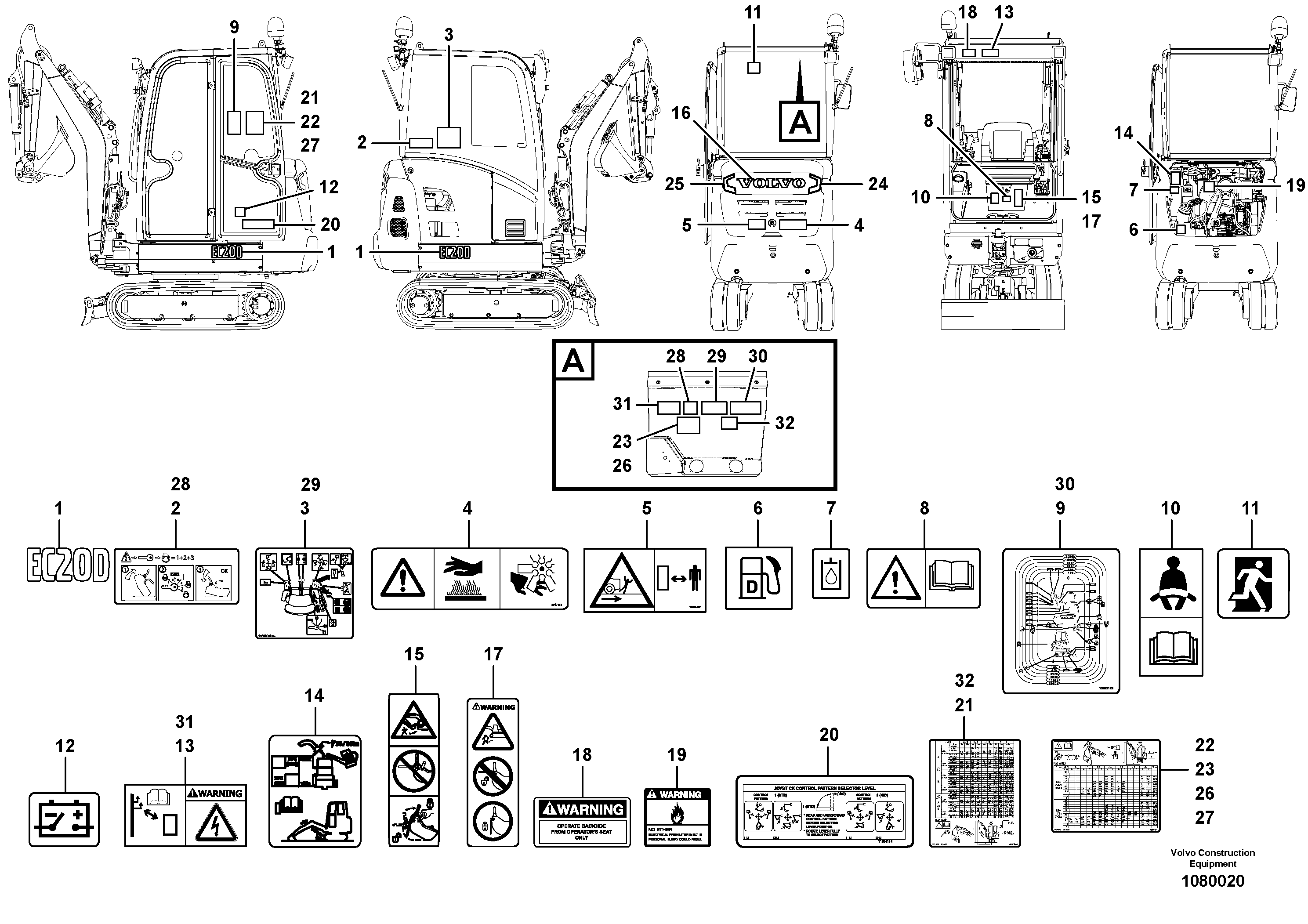 Decal VOE15692292 VOLVO
