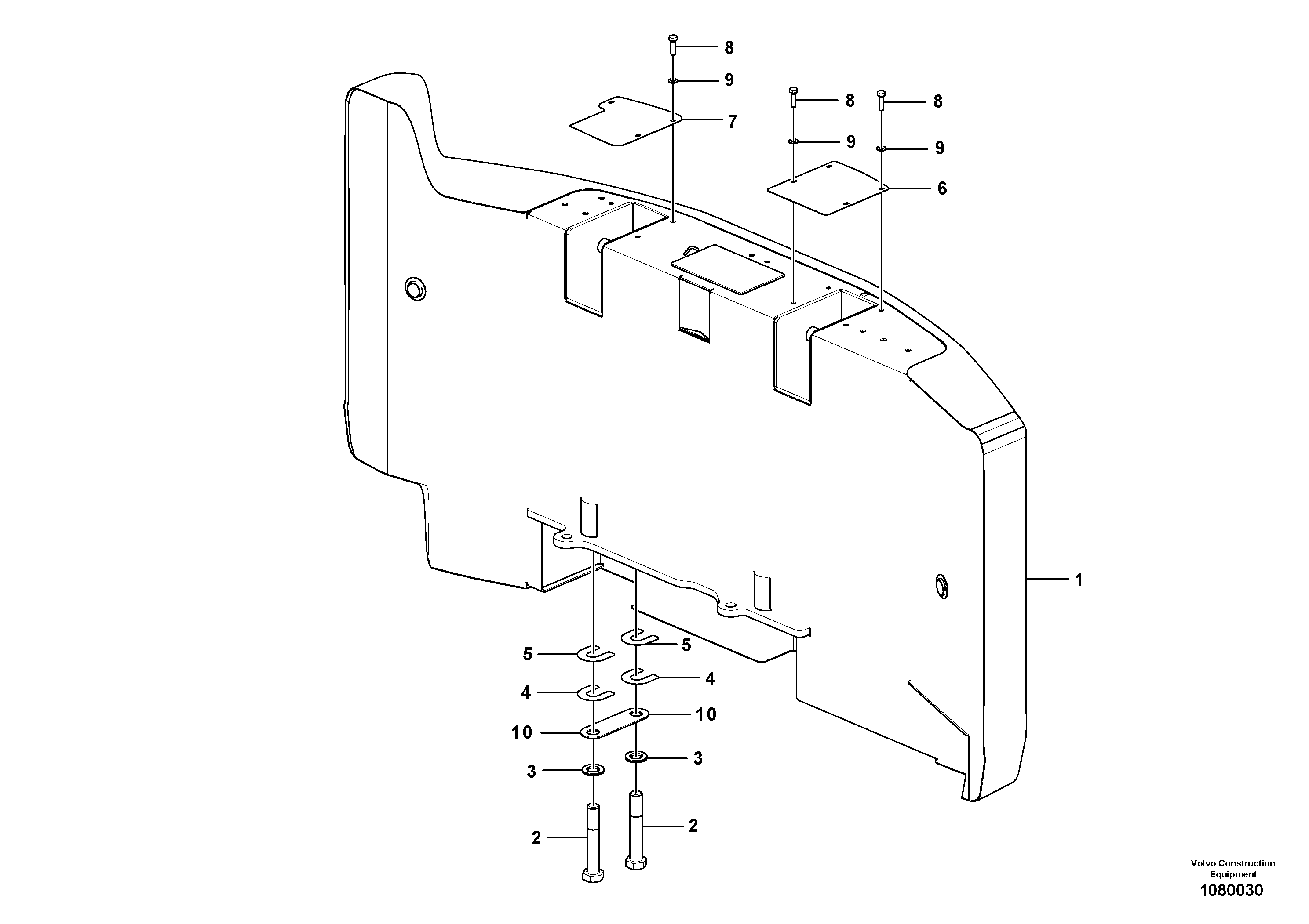 Rec.housing VOE14690385 VOLVO