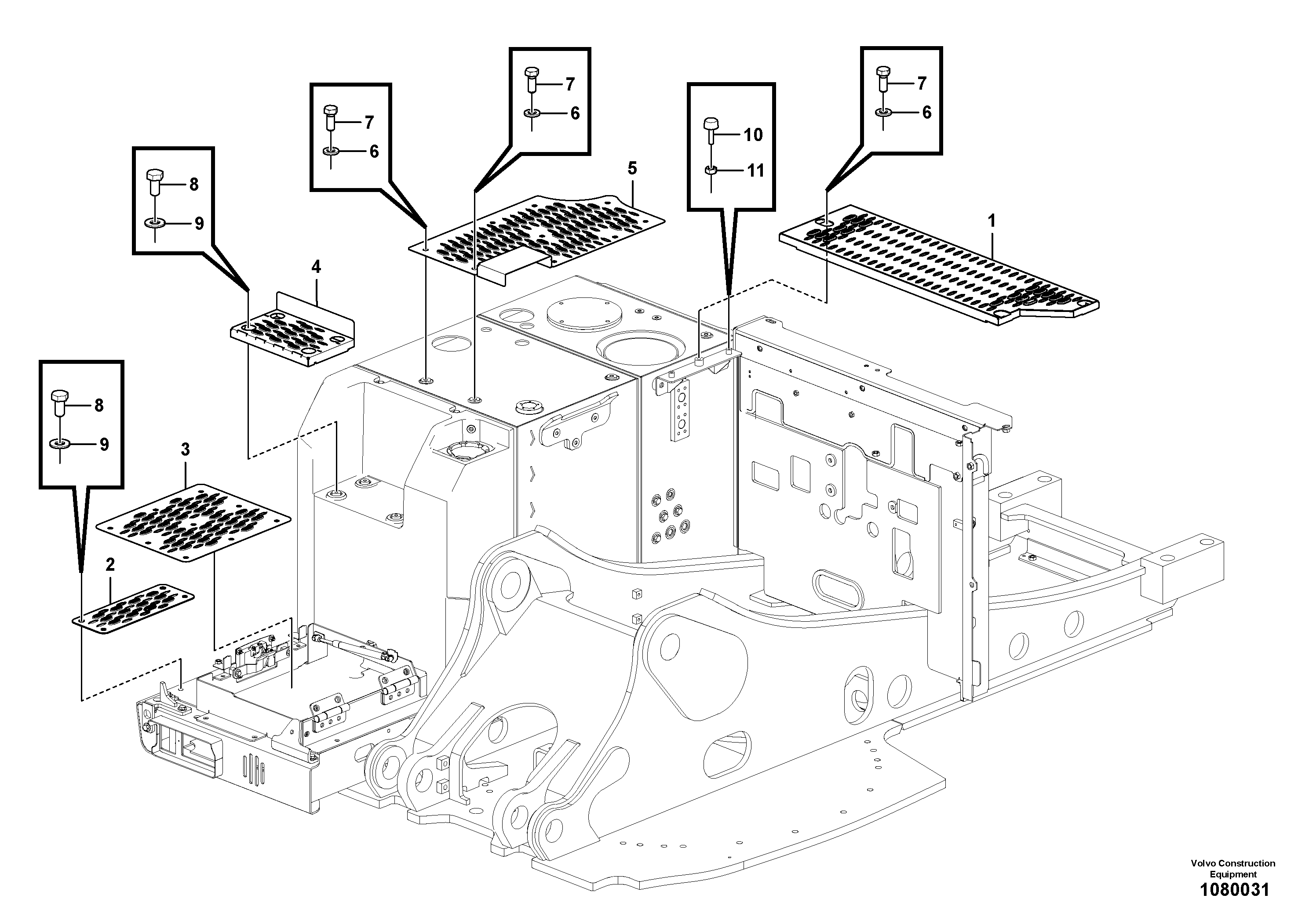 Rec.housing VOE14690693 VOLVO