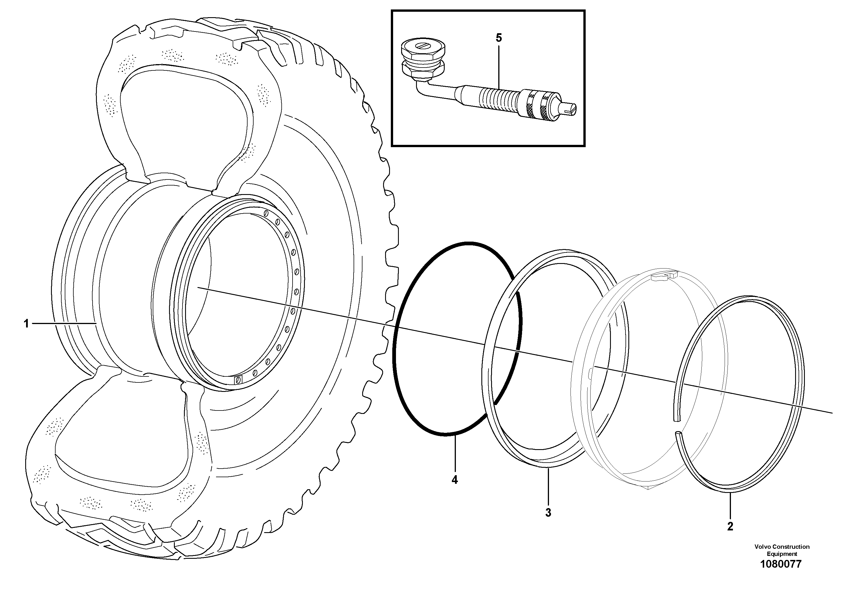 Mn Bearing Part VOE17388474 VOLVO