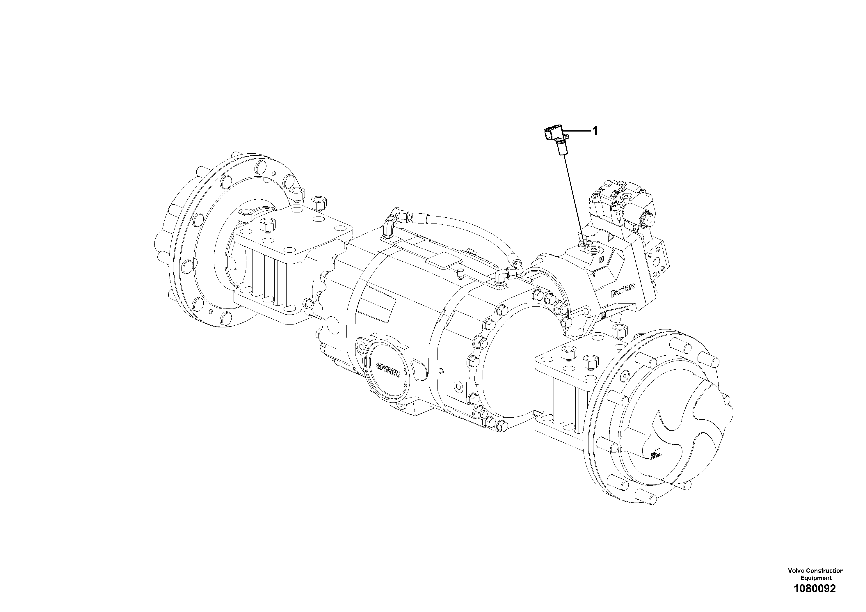 Joint Nipple VOE12820816 VOLVO