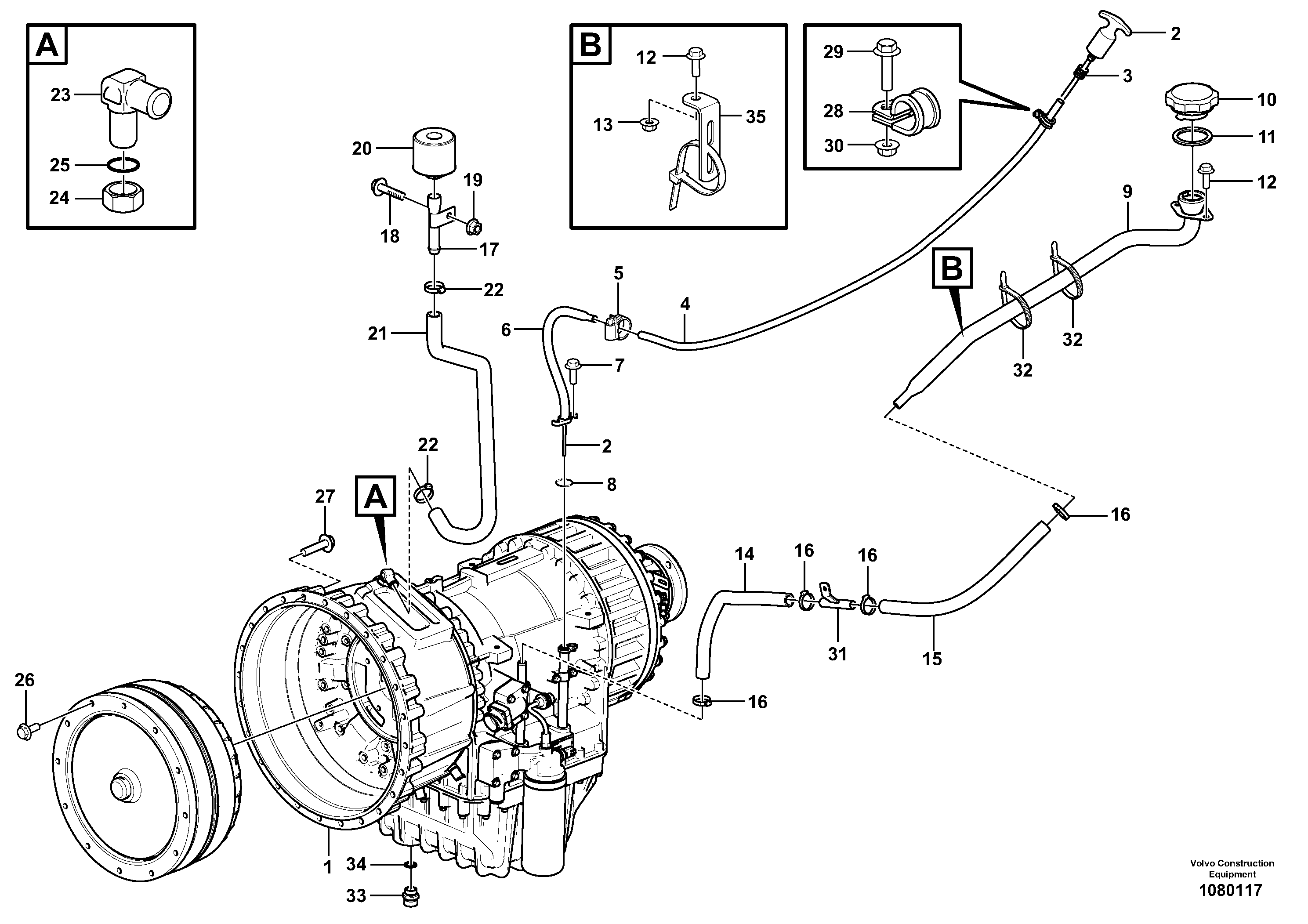 Transmission VOE22443 VOLVO
