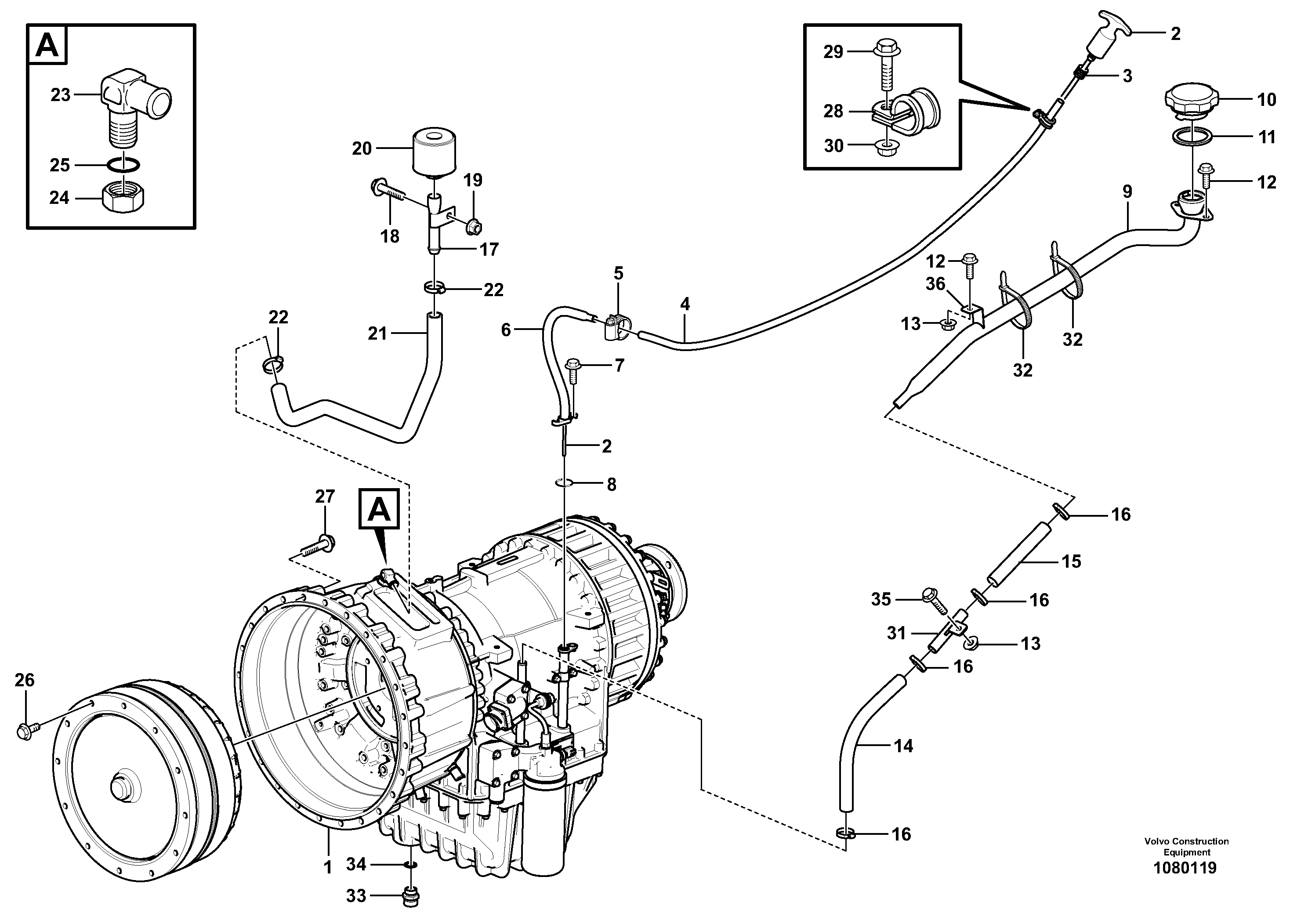 Transmission VOE22715 VOLVO