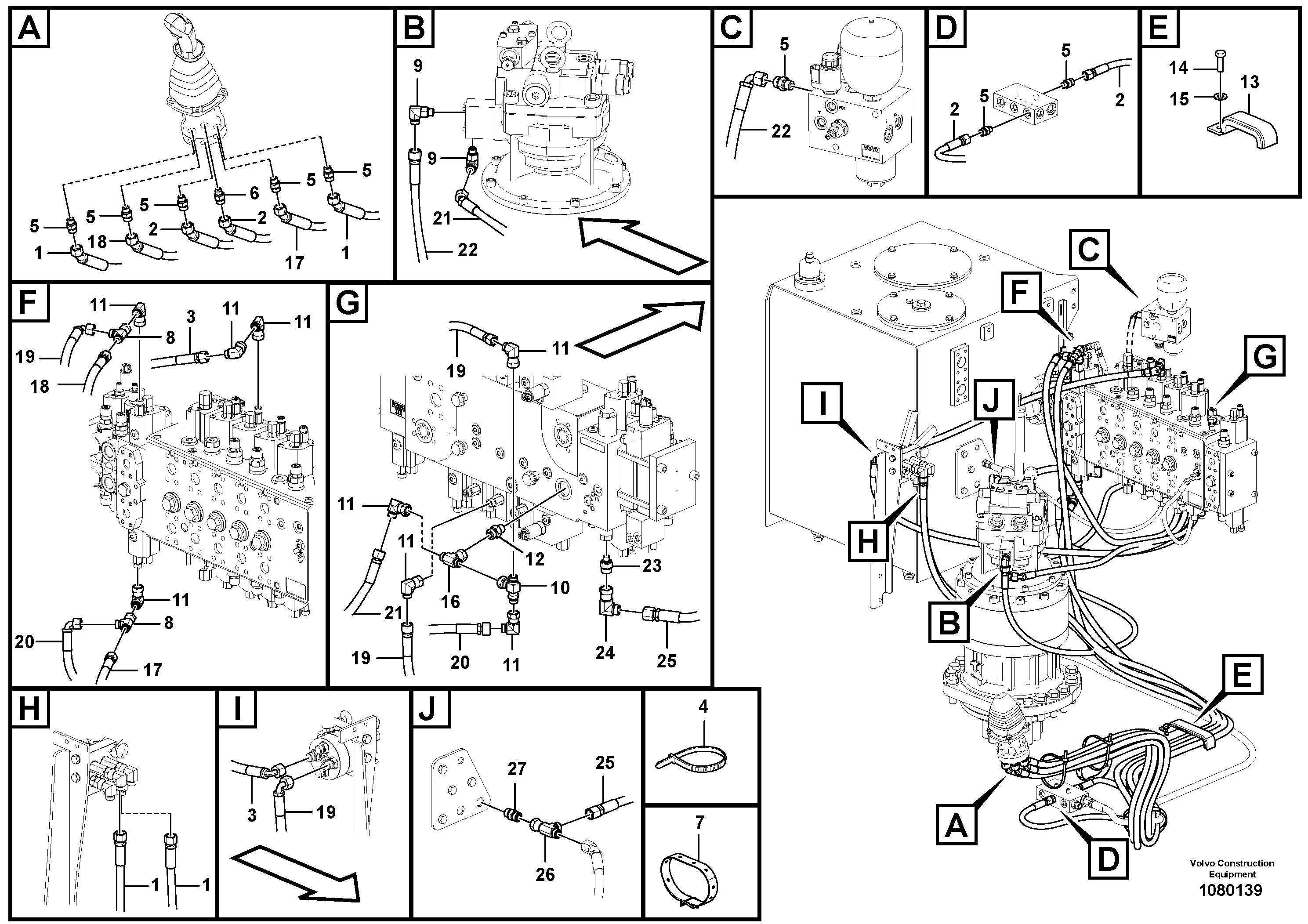 Timing gear casing VOE14733557 VOLVO