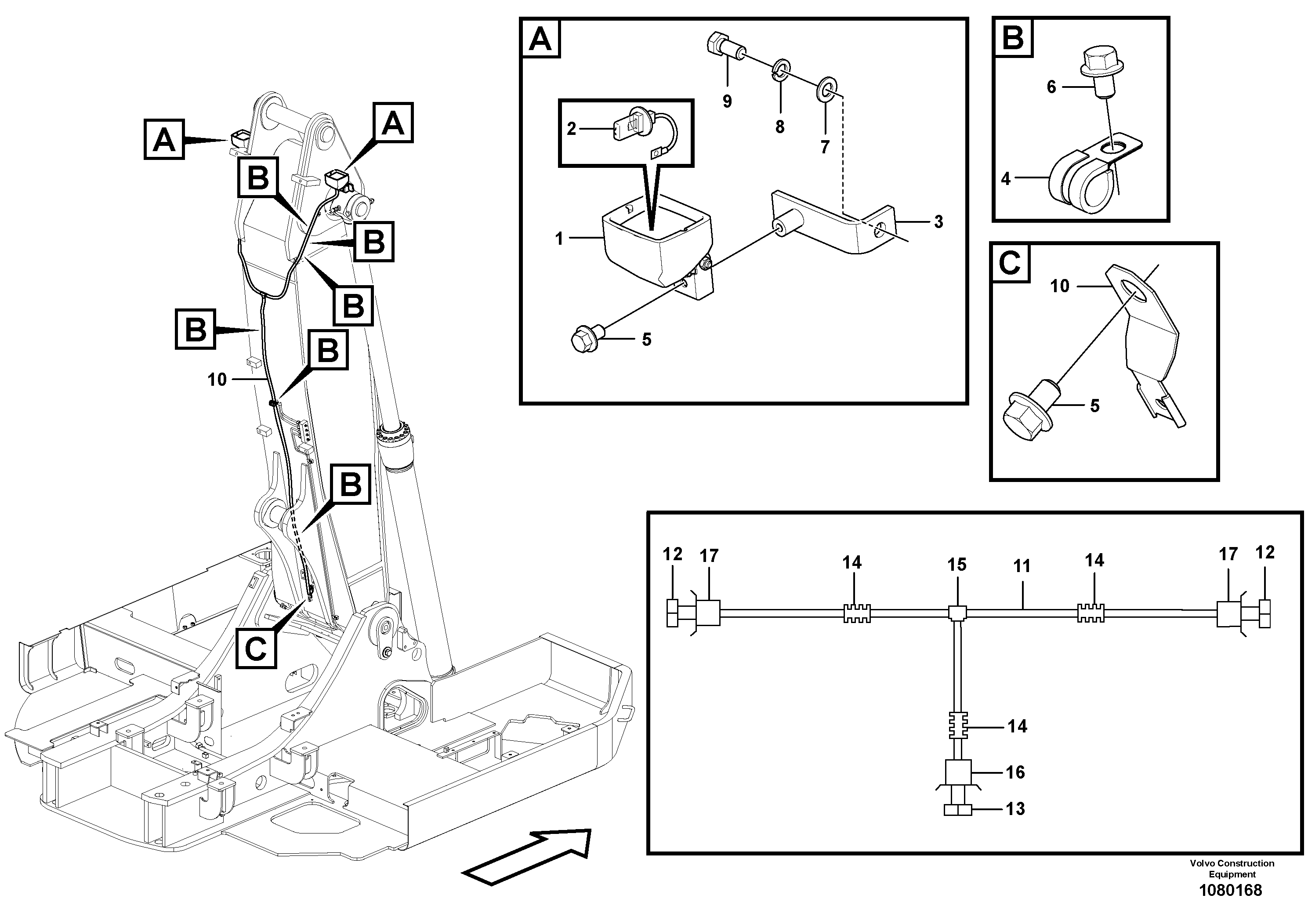 Support Leg VOE14689396 VOLVO