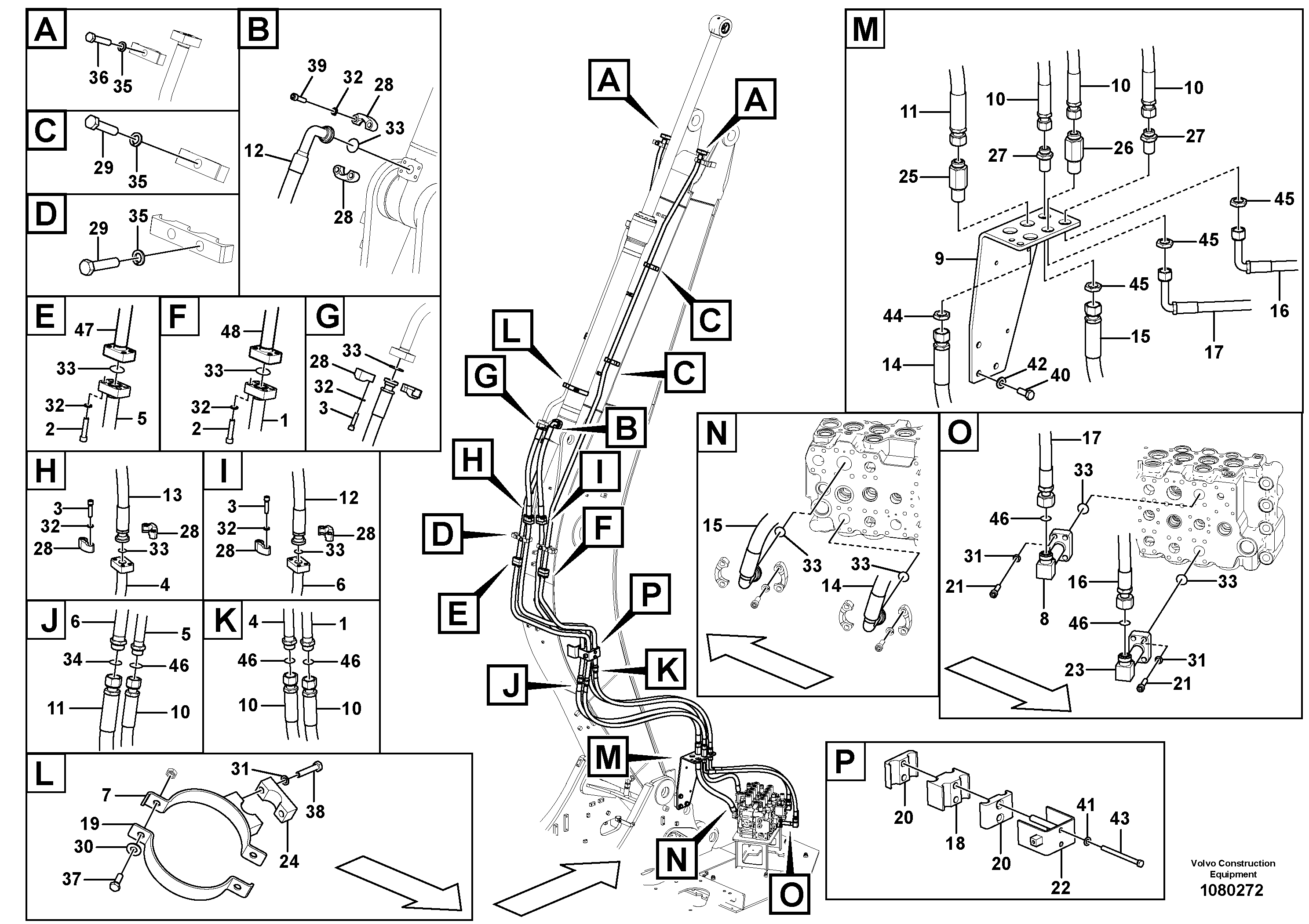 Timing gear casing VOE14711091 VOLVO