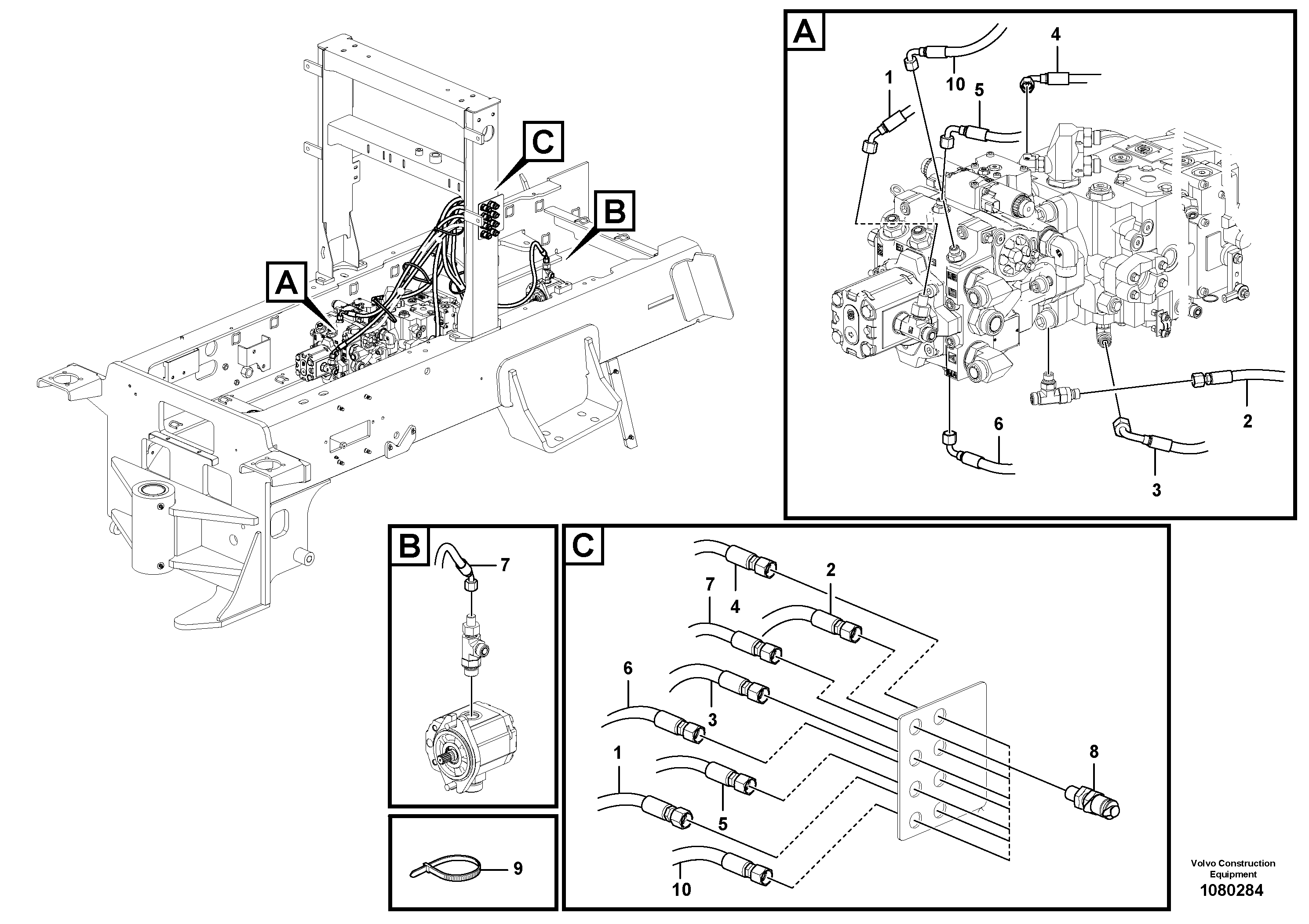 Timing gear casing RM13039672 VOLVO